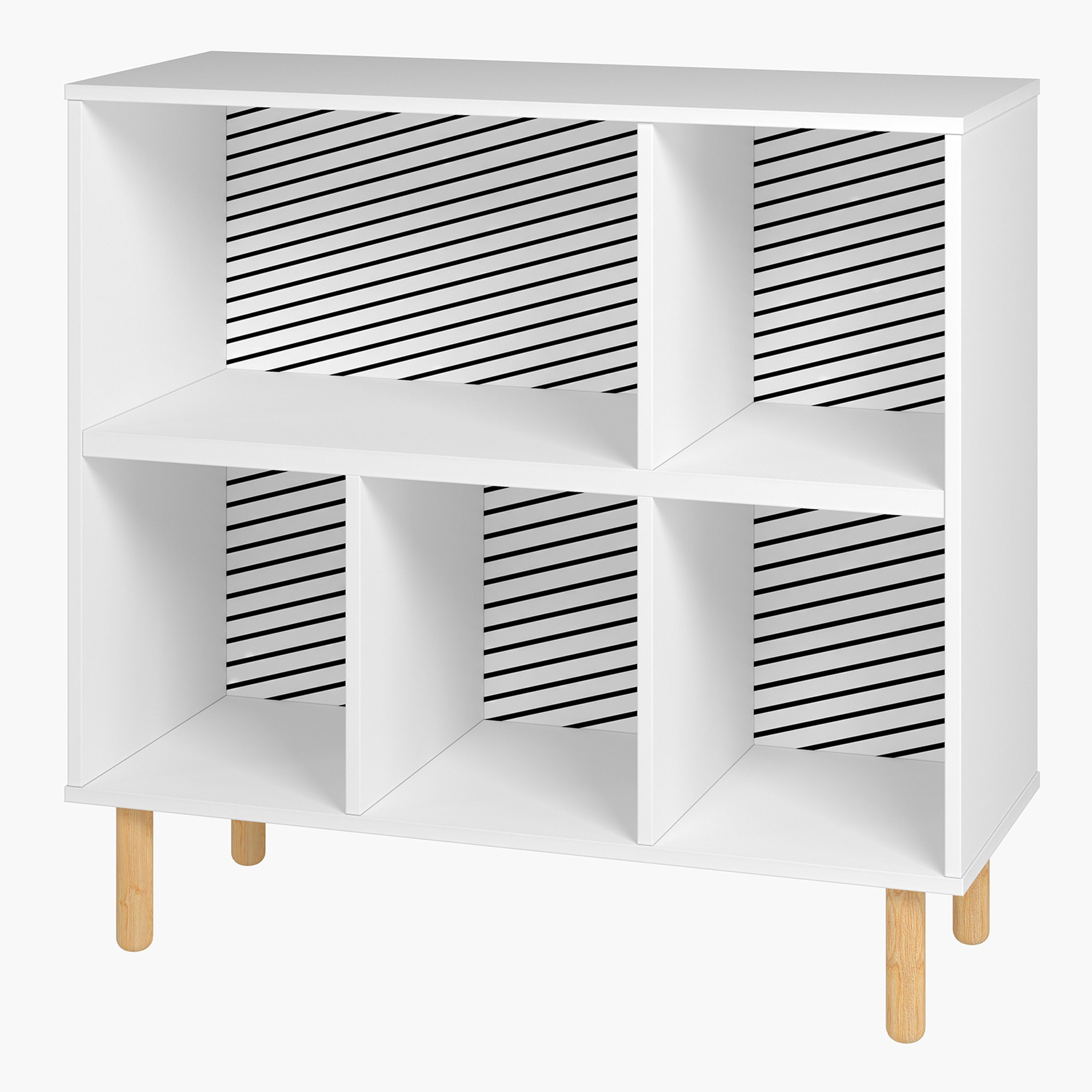 خزانة متعددة الأغراض مع 5 أرفف ثيو من بيانكا-hbxfurniture-office-bookcases-image-3
