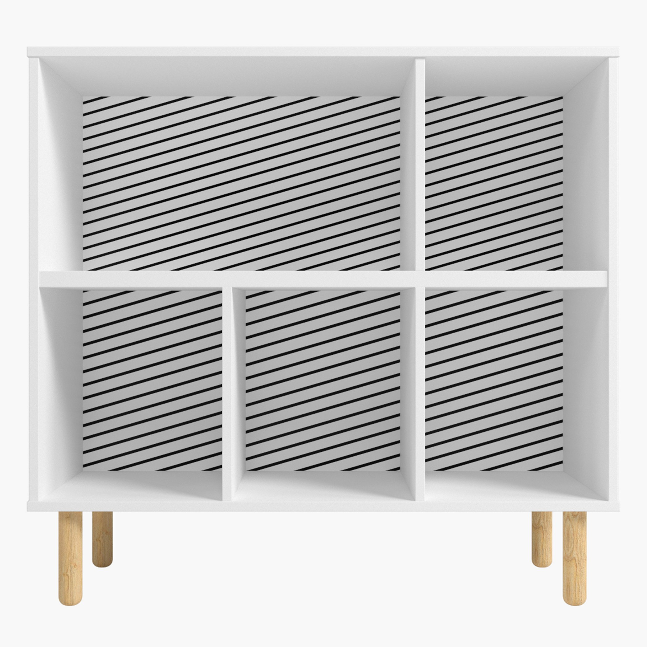 خزانة متعددة الأغراض مع 5 أرفف ثيو من بيانكا-hbxfurniture-office-bookcases-image-5