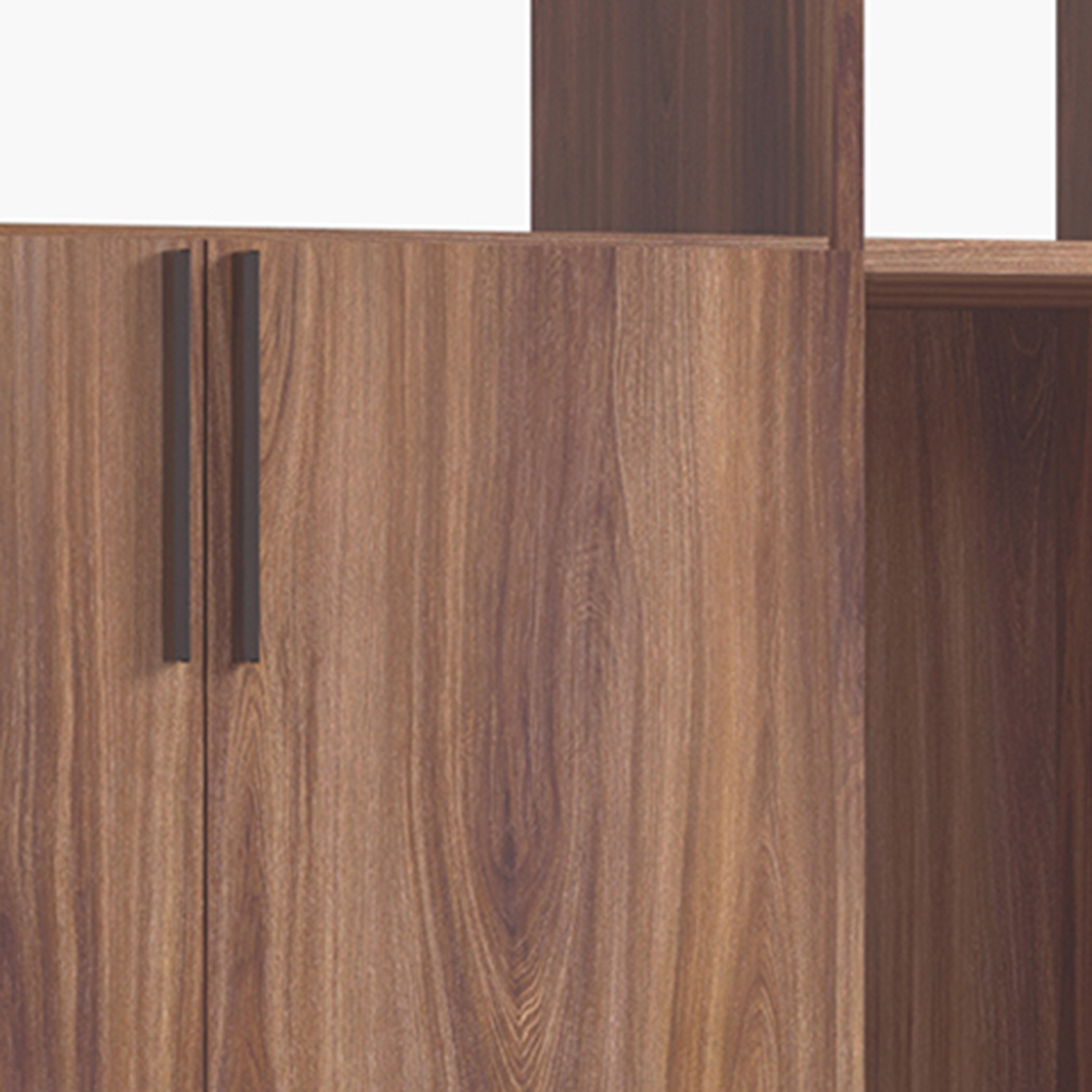 خزانة كتب متعددة الأغراض ببابين وودي من بيانكا-hbxfurniture-office-bookcases-image-7