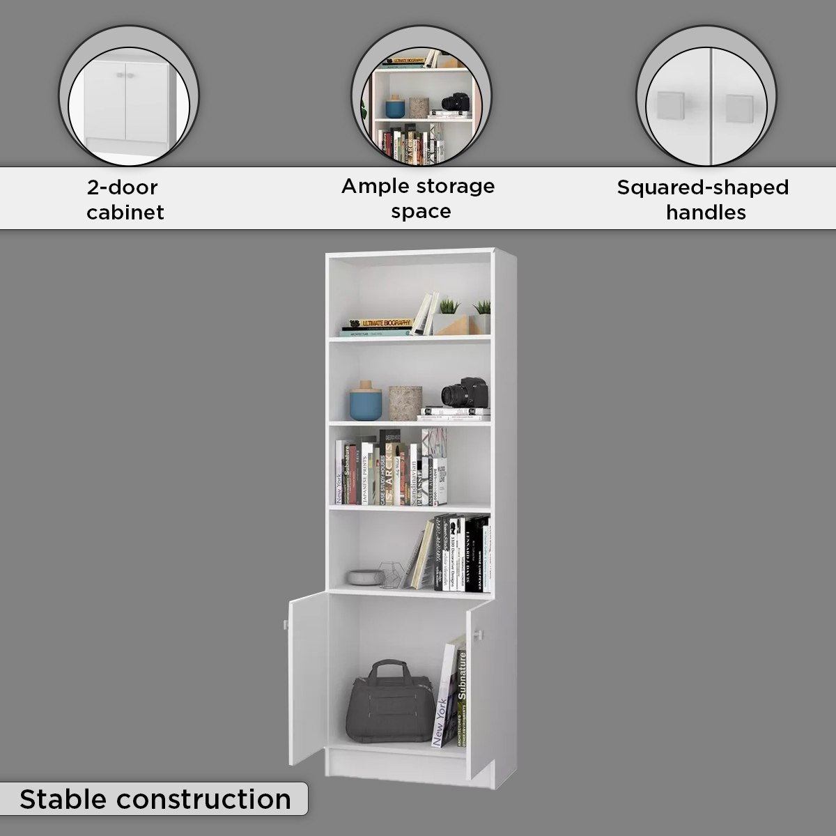 Biance Theo Book Cabinet with 2 Doors and 3 Shelves-PROMO_HB_SA_HBX10_TH1000_NEW_031025-image-5