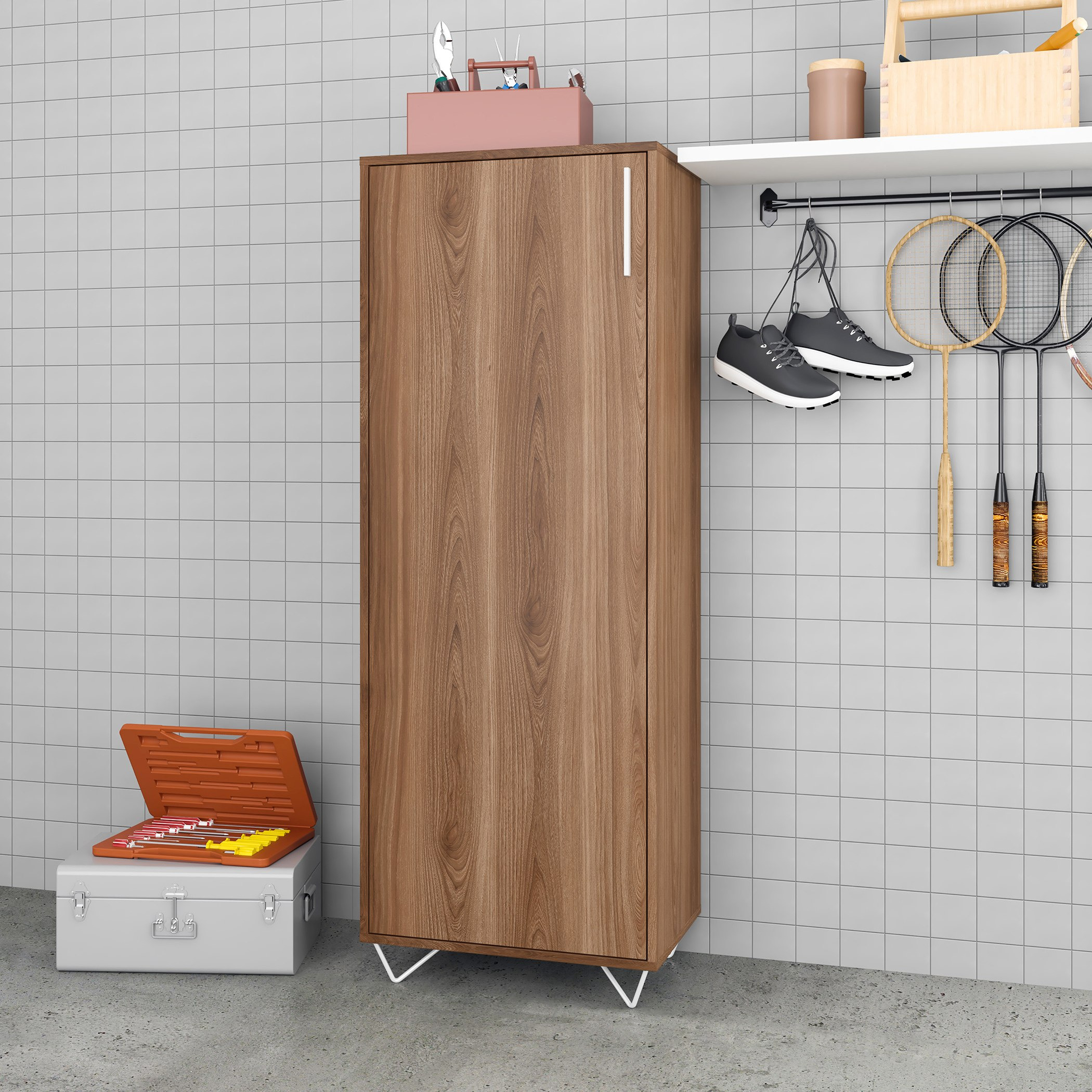 خزانة متعددة الأغراض بباب واحد من بيانكا وودي-hbxfurniture-office-bookcases-image-2