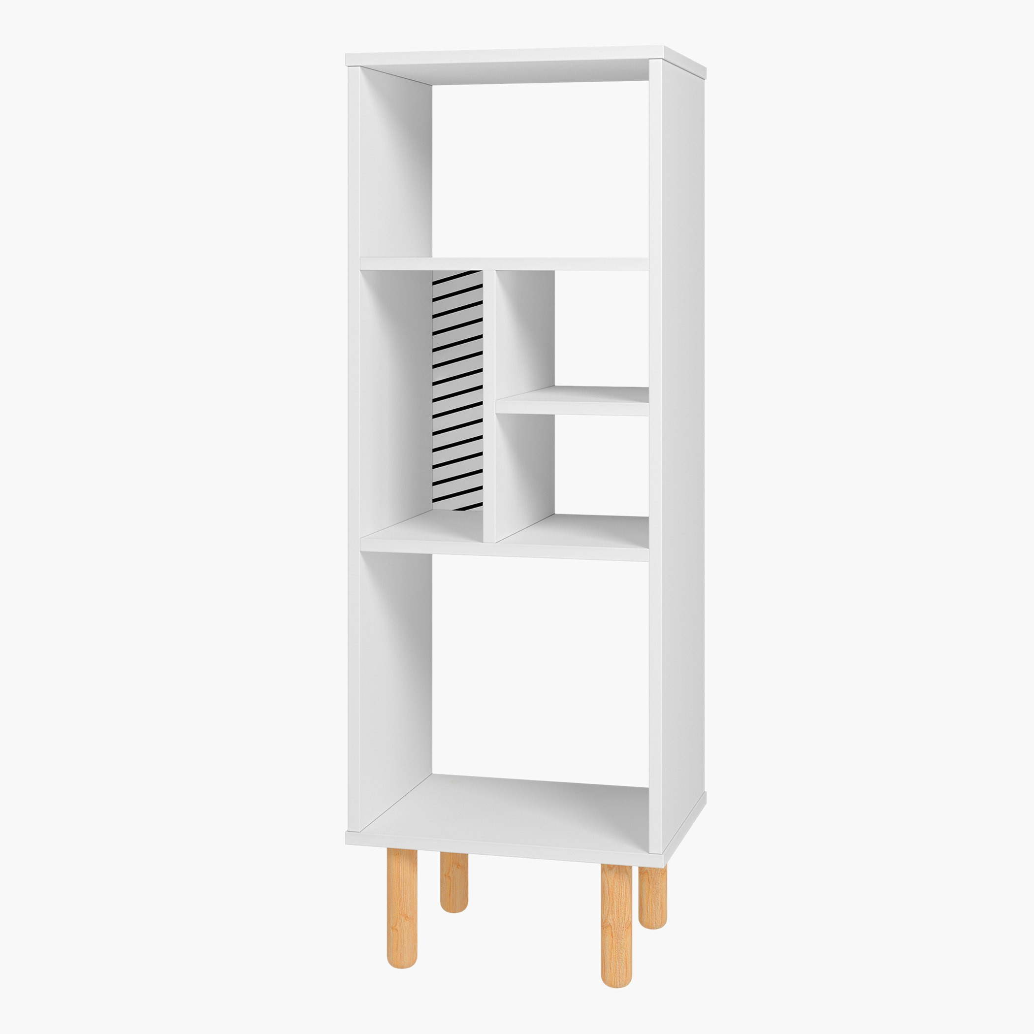 خزانة كتب متعددة الأغراض 5 أرفف ثيو من بيانكا-hbxfurniture-office-bookcases-image-2