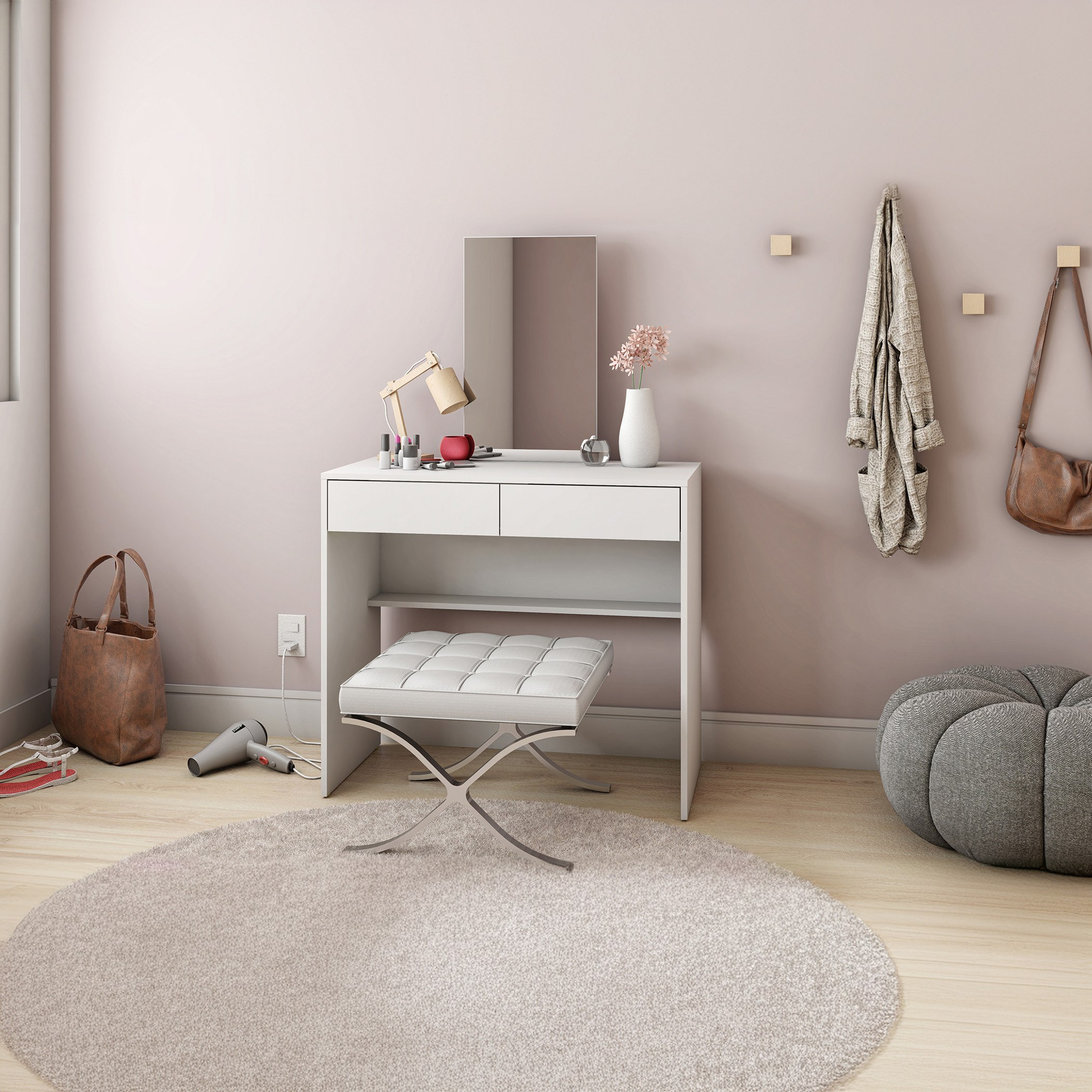 مكتب دراسة مع درجين ثيو من بيانكا-hbxfurniture-office-desks-image-2