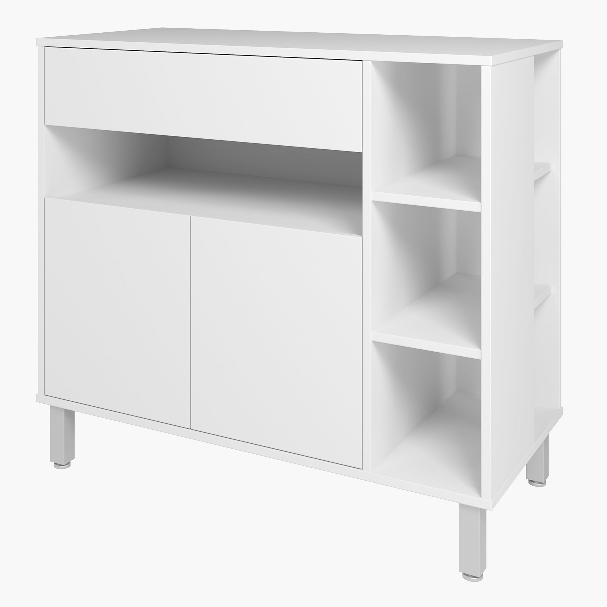 خزانة جانبية متعددة الأغراض مع درج وبابين ثيو من بيانكا-hbxfurniture-diningroom-buffetsandsideboards-image-2