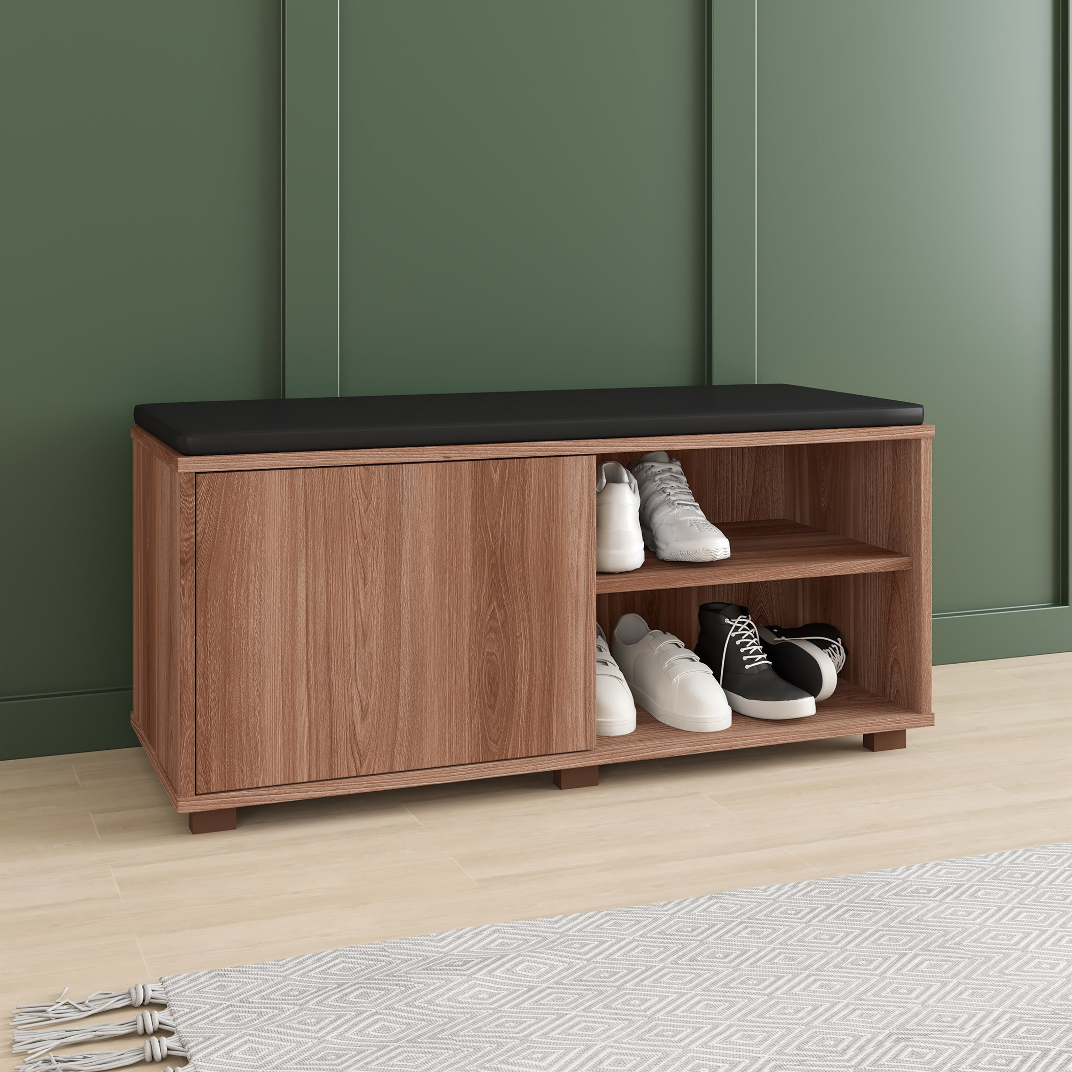 مقعد بنش متعدد الأغراض مع مساحة تخزين وودي من بيانكا-hbxbedroom-shoecabinetsandracks-image-1
