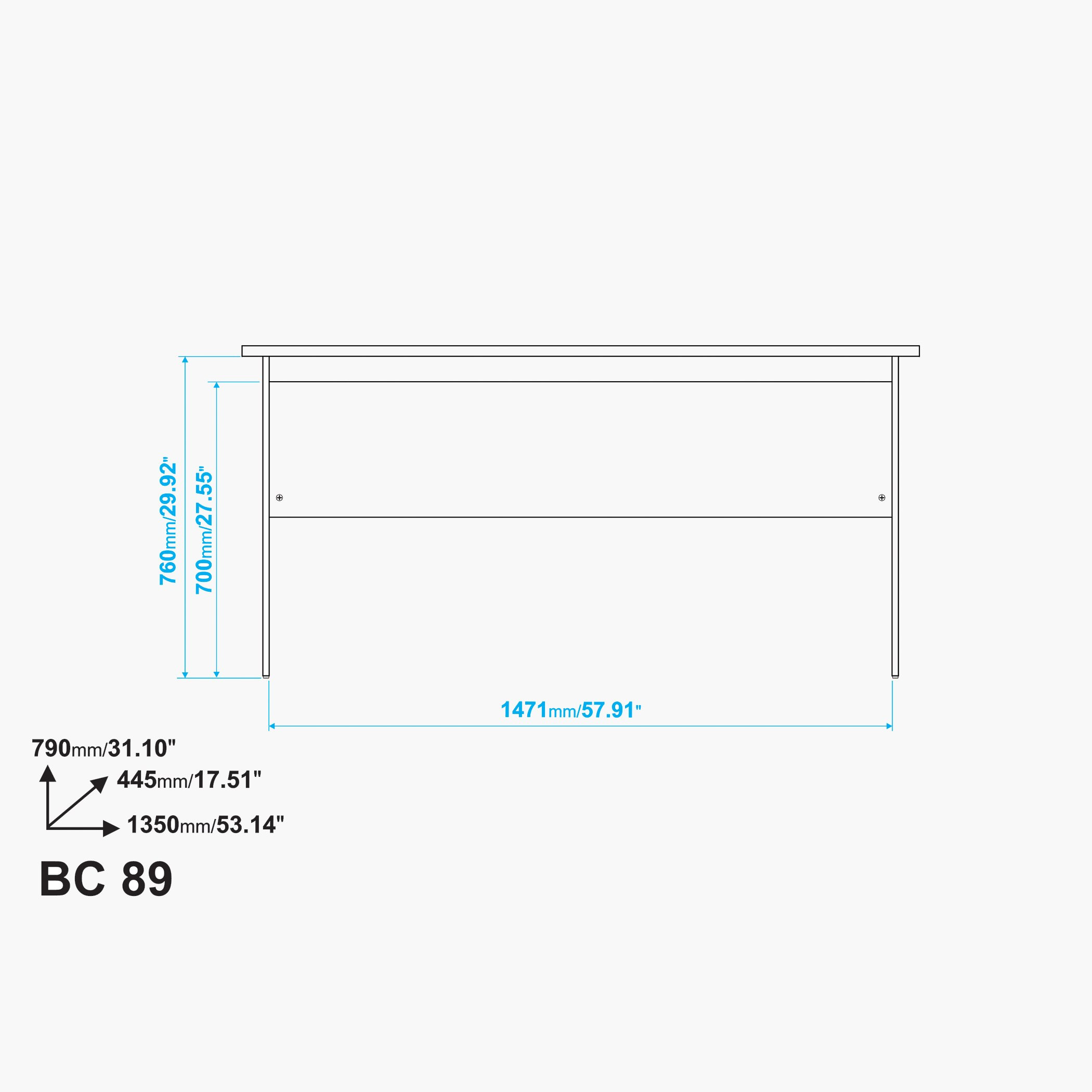 مكتب دراسة طويل ثيو من بيانكا-hbxfurniture-office-desks-image-6