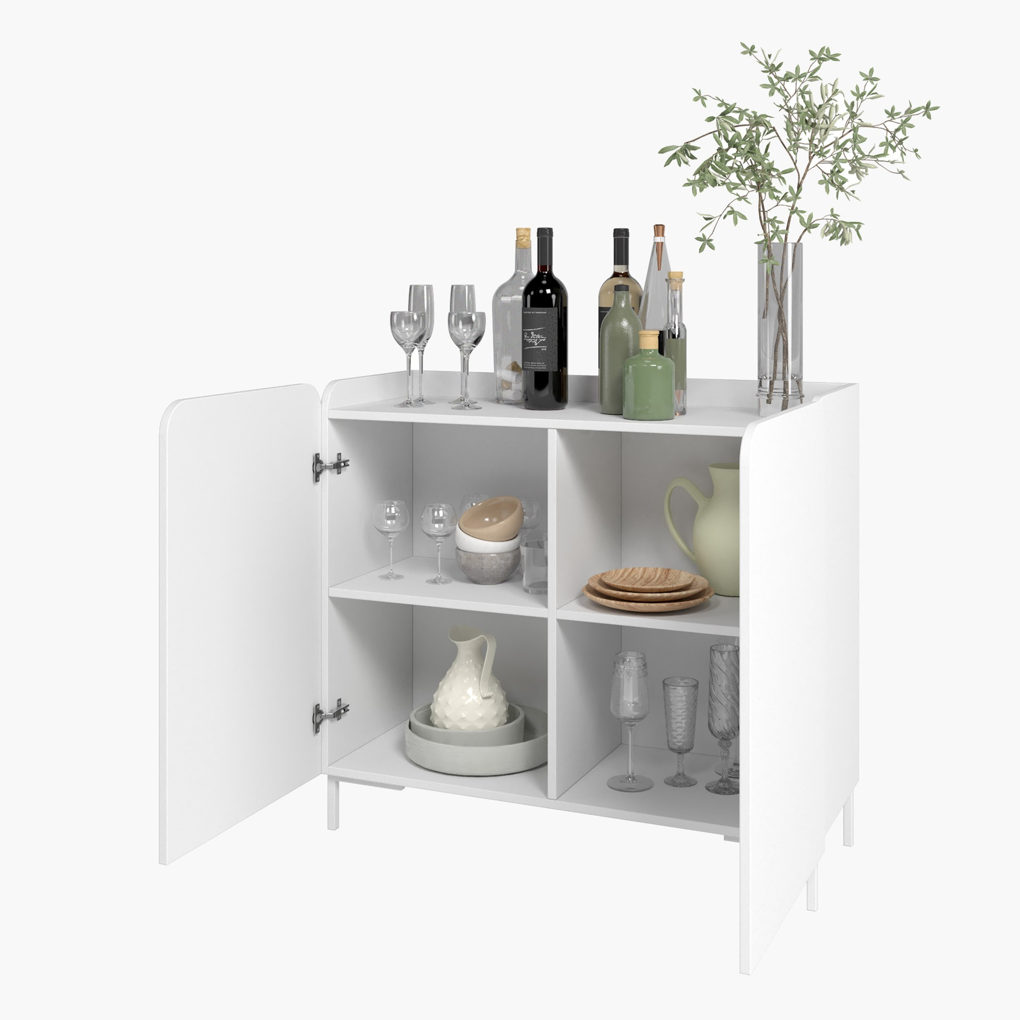خزانة جانبية ببابين لوندرينا من بيانكا-hbxfurniture-diningroom-buffetsandsideboards-image-8