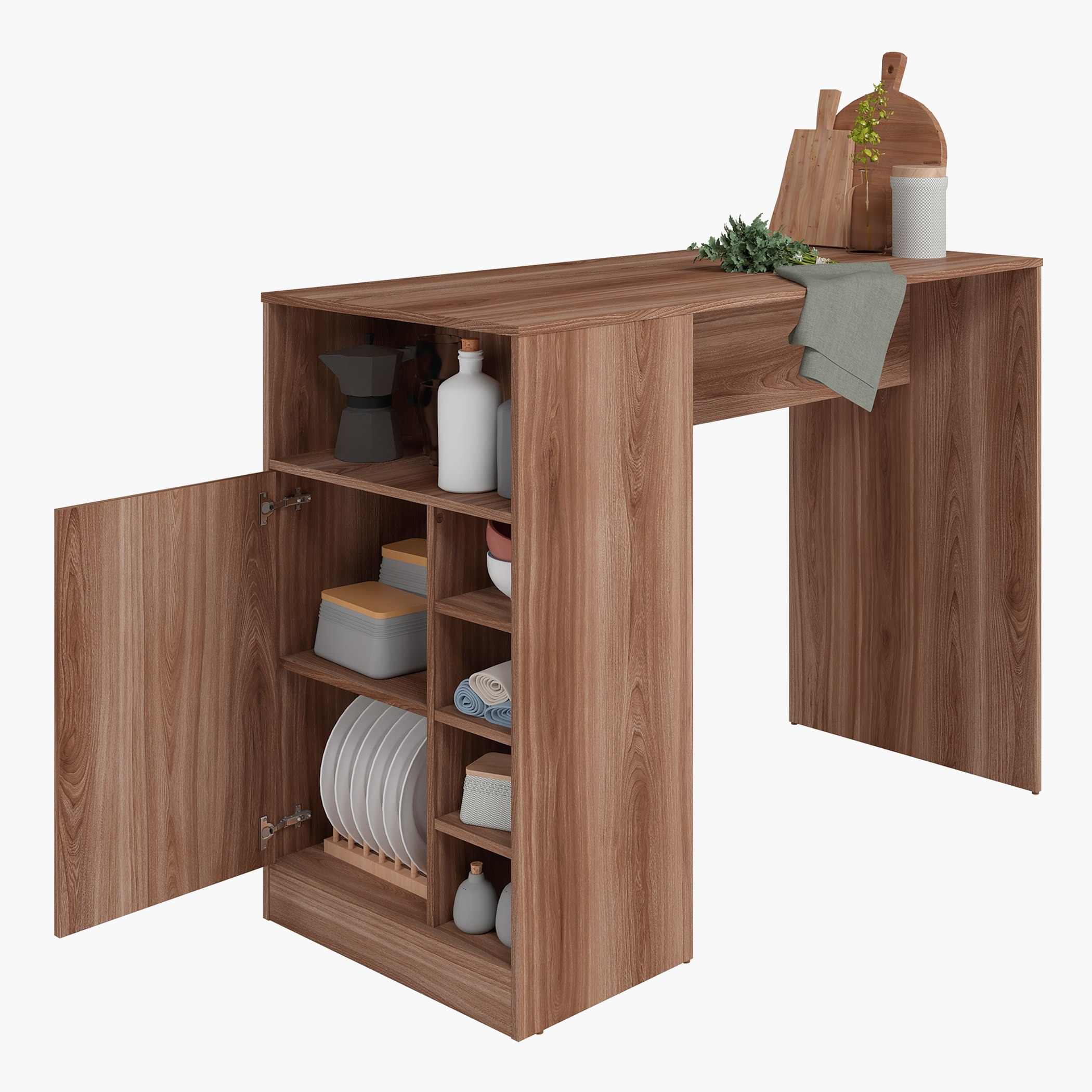 مكتب دراسة مع وحدة تخزين داخلية وودي من بيانكا-hbxfurniture-office-desks-image-3