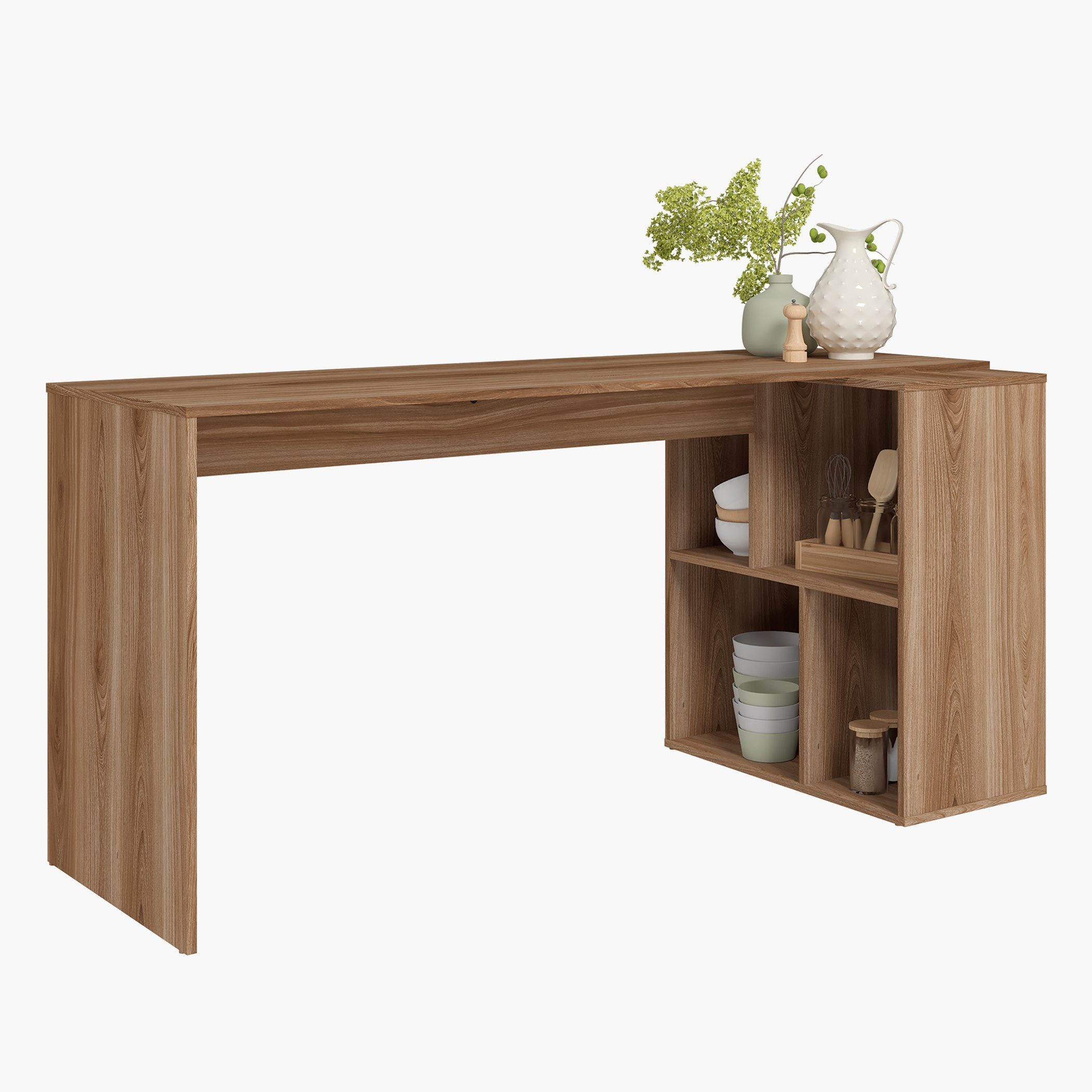 مكتب دراسة مع وحدة تخزين داخلية وودي من بيانكا-hbxfurniture-office-desks-image-2