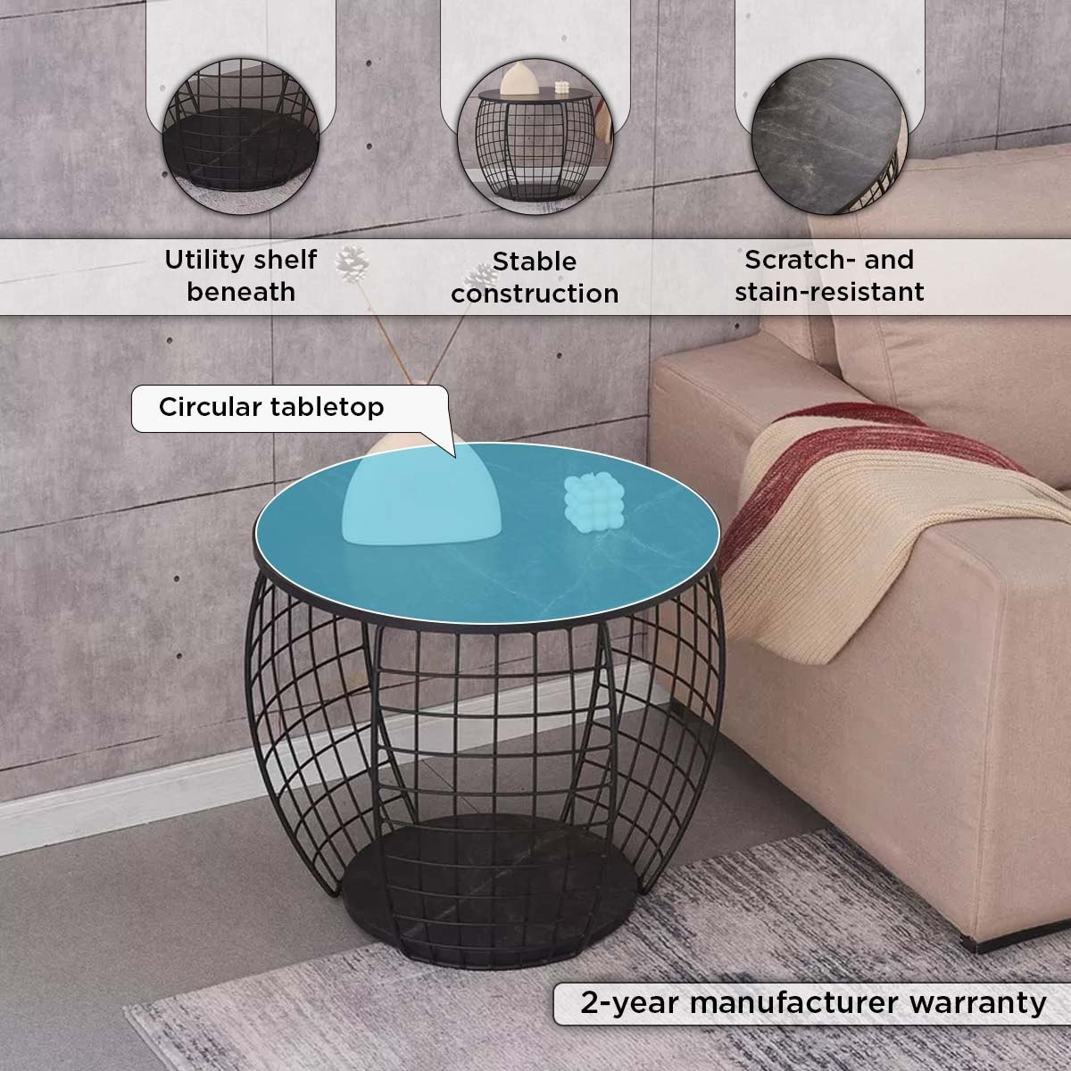 Globe End Table-hbxfurniture-livingroom-endtables-image-5