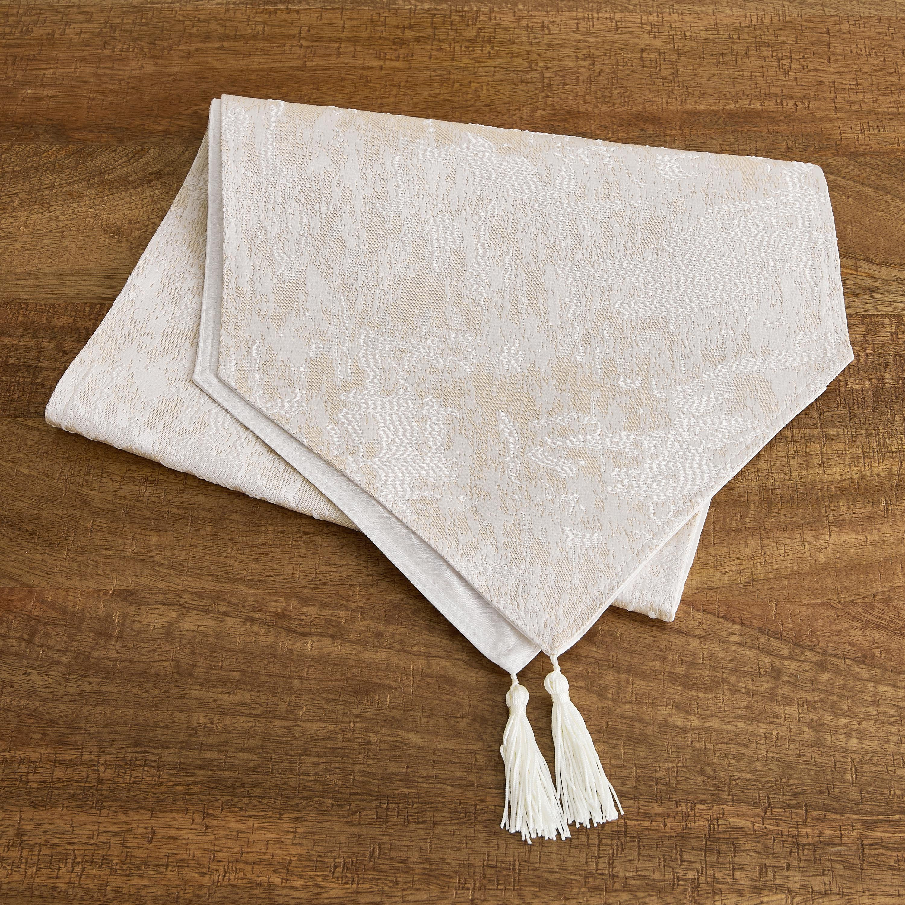 Harper Marley Jacquard Table Runner - 33x120 cm-hbxdecorandfurnishings-homefurnishings-tablelinens-image-2