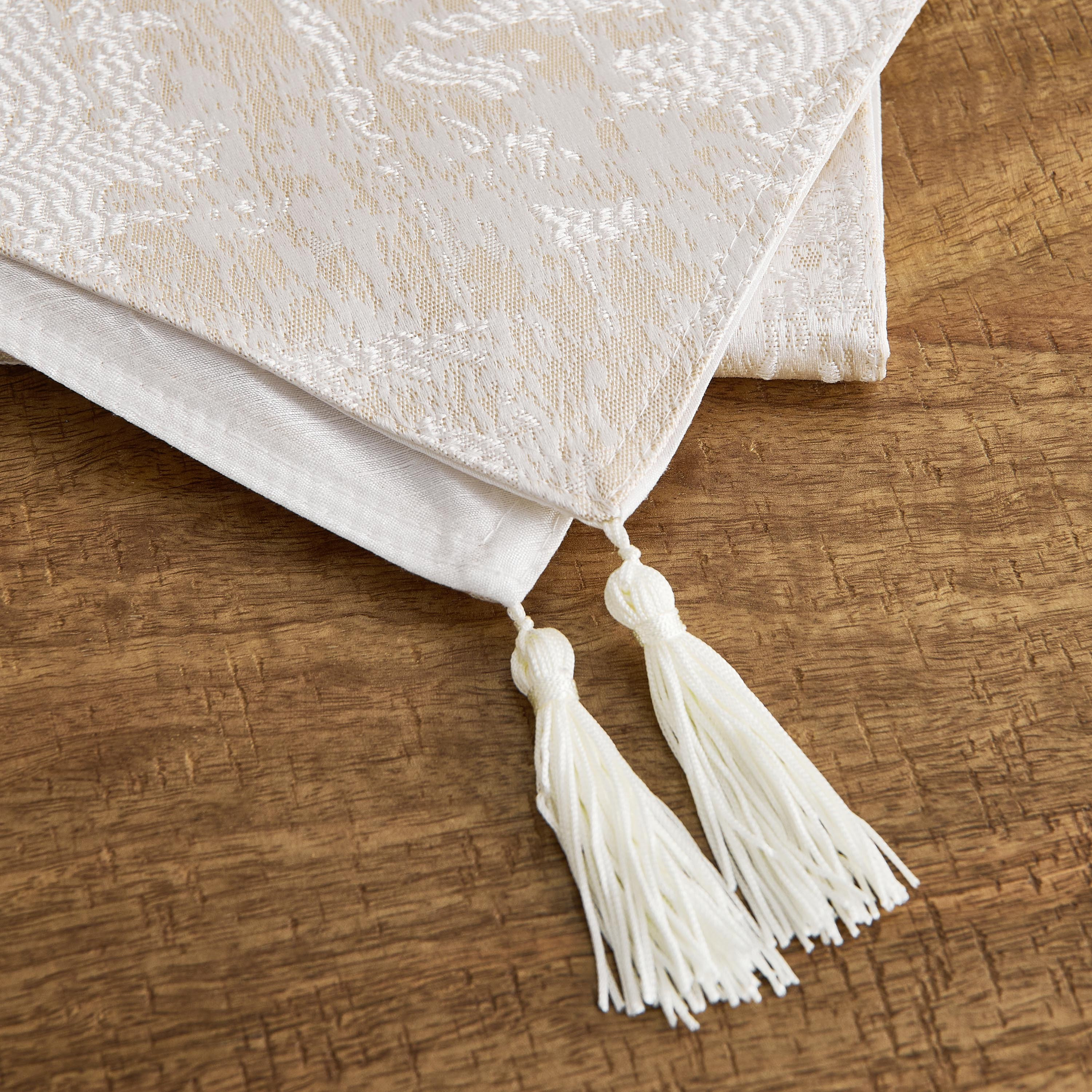 Harper Marley Jacquard Table Runner - 33x120 cm-hbxdecorandfurnishings-homefurnishings-tablelinens-image-4