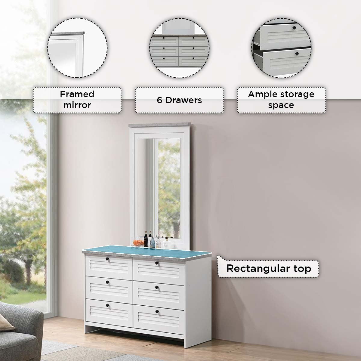 طقم غرفة نوم كينج 5 قطع بلوح رأسي بمساحة تخزين - لوفيا من موڤو - 180×200 سم-hbxbedroom-bedsandbedsets-bedroomsets-king-image-18