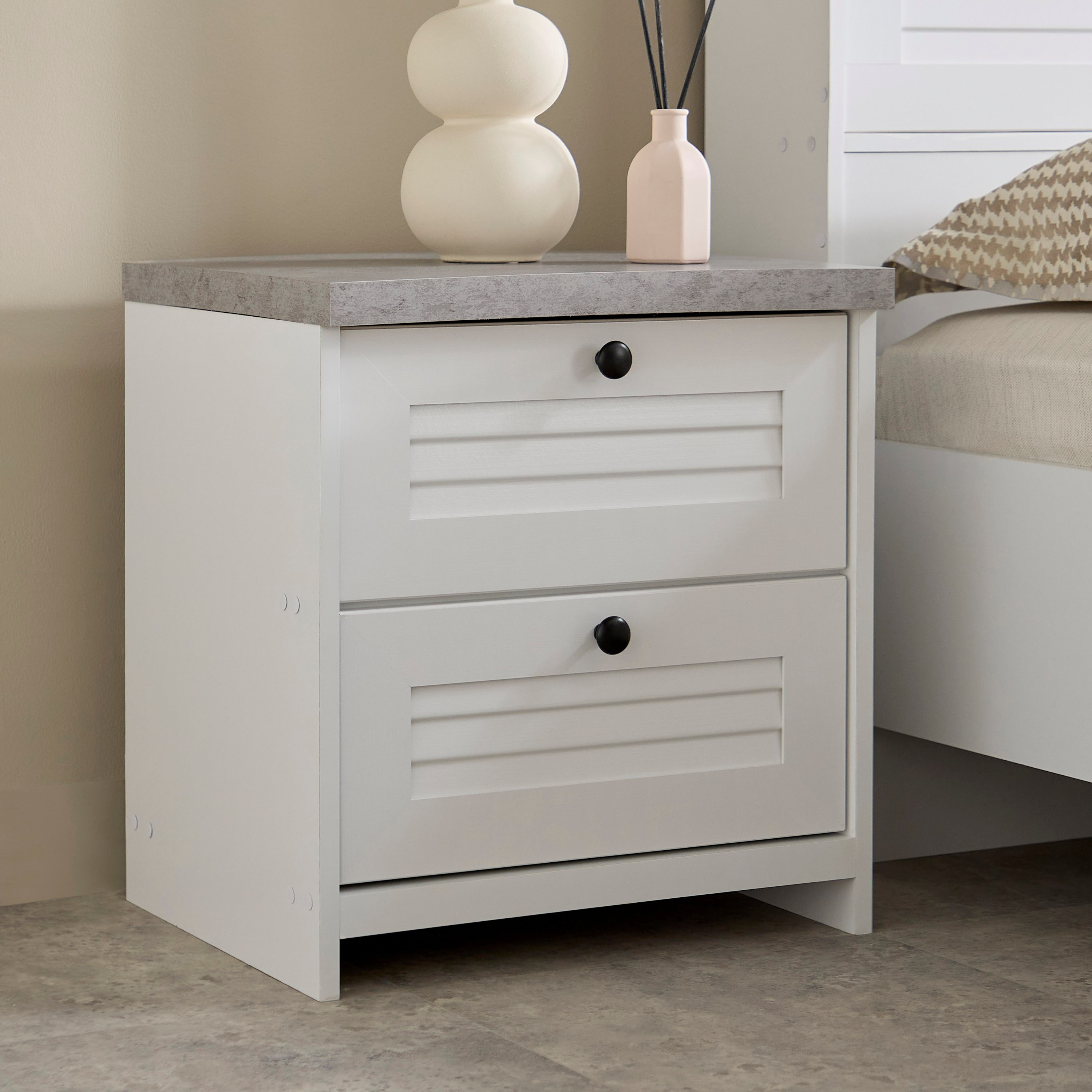 طقم غرفة نوم كينج 5 قطع بلوح رأسي بمساحة تخزين - لوفيا من موڤو - 180×200 سم-hbxbedroom-bedsandbedsets-bedroomsets-king-image-8