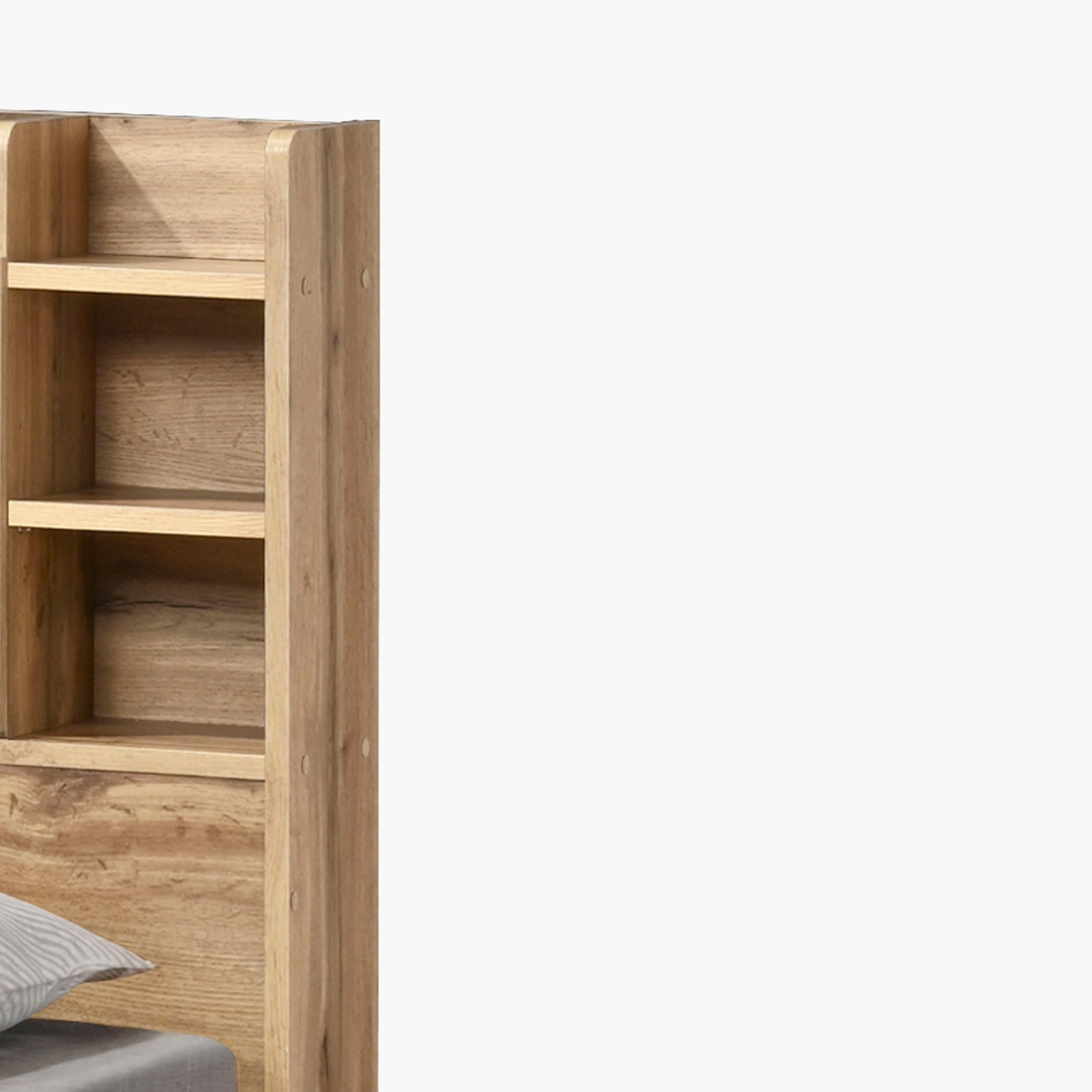 Movo Carnation Smart Single Bed with Storage Headboard - 90x200 cm-hbxfurniture-bedsandbedsets-beds-single-image-6