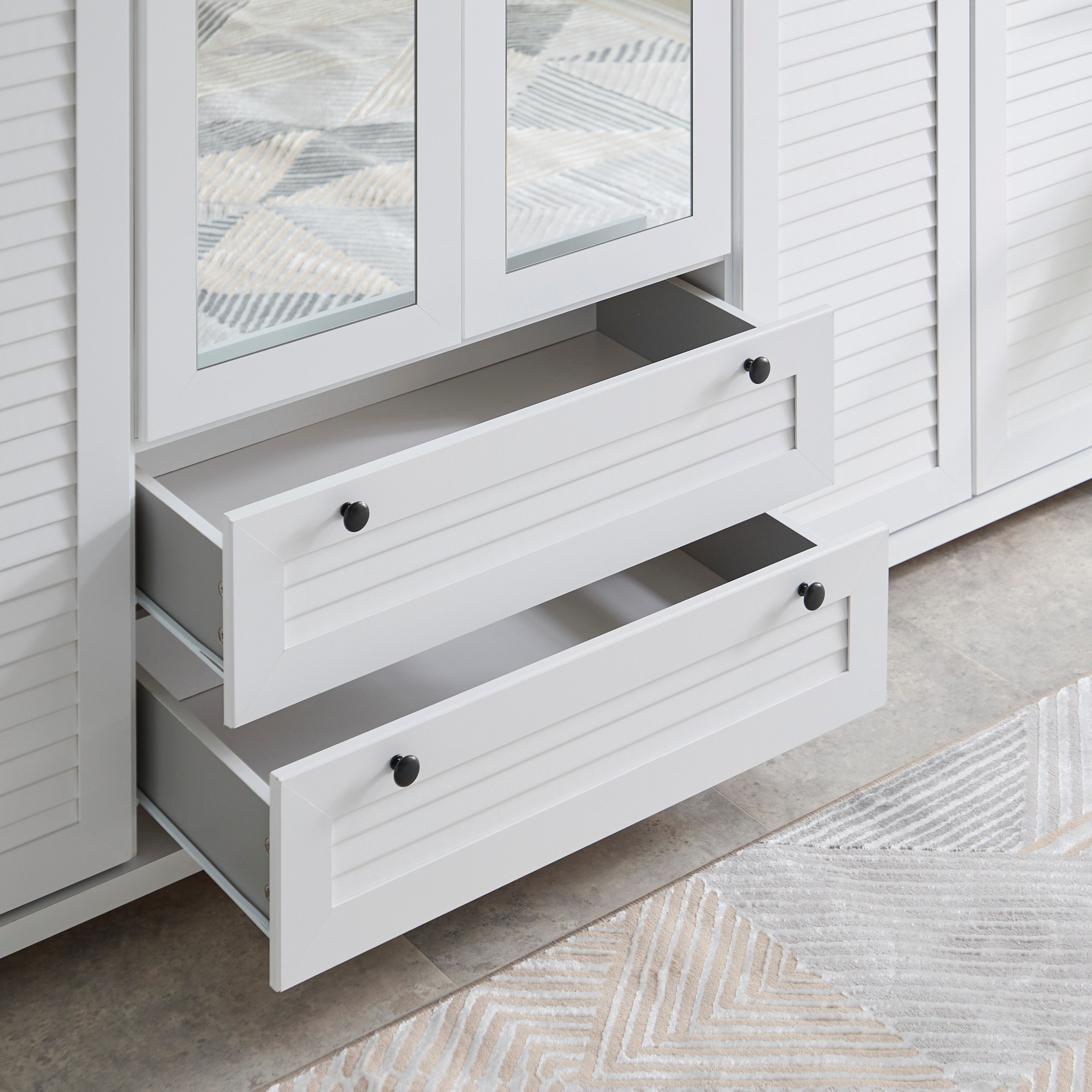 خزانة ملابس 6 أبواب مع درجين ومرايا - لوفيا من موڤو-hbxfurniture-wardrobes-image-7