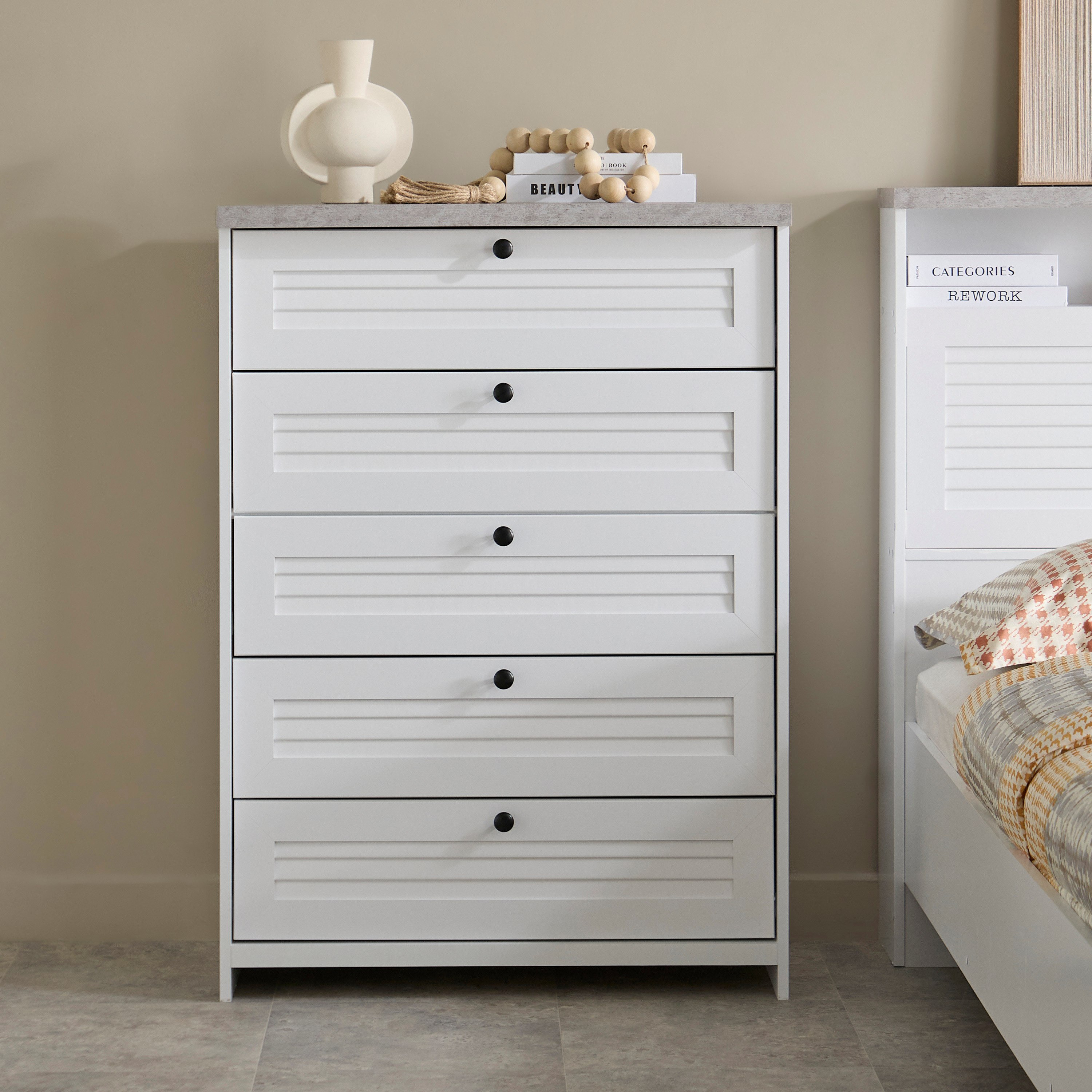 وحدة تخزين 5 أدراج - لوفيا من موڤو-hbxfurniture-dressersandchests-chestofdrawers-image-2
