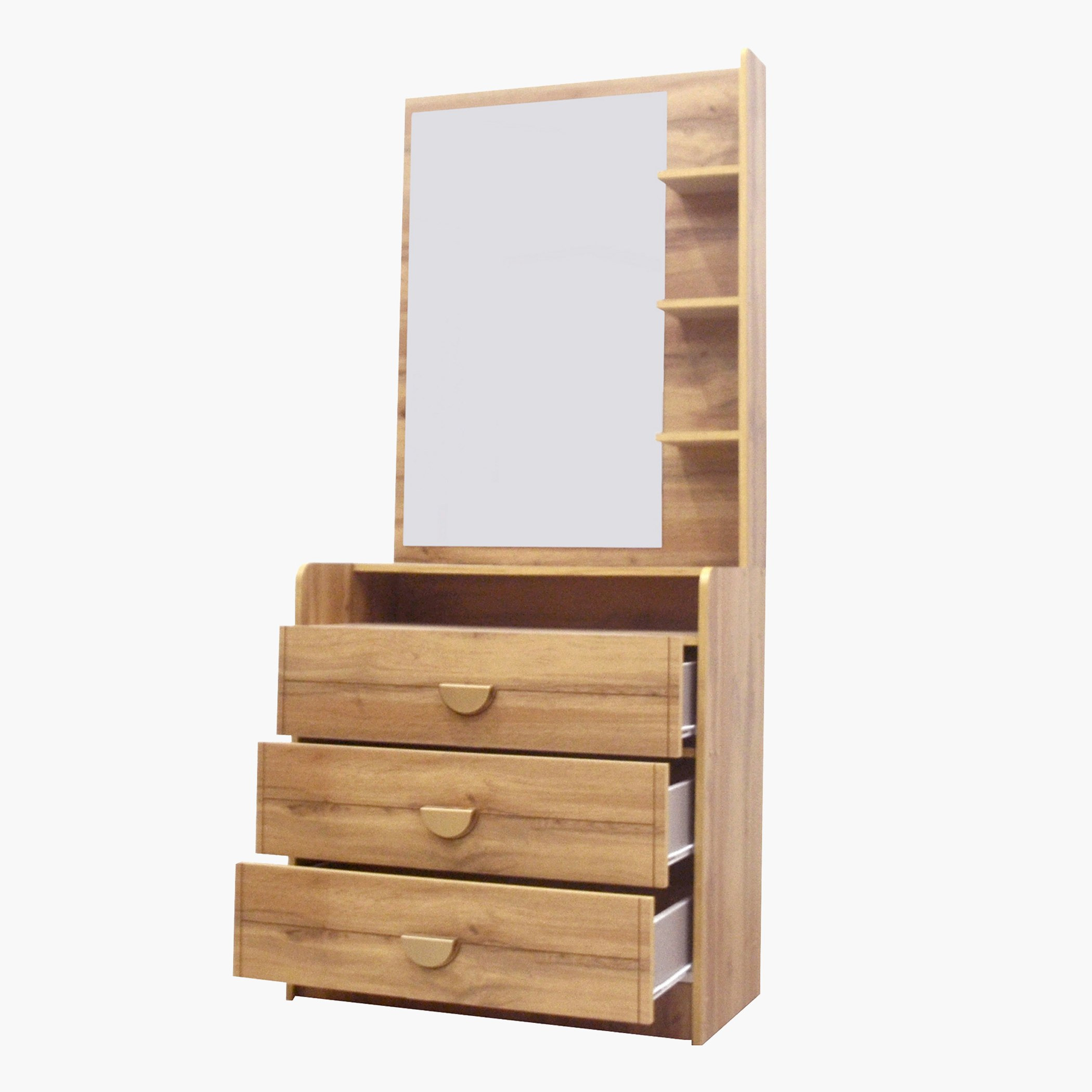 Movo Carnation 3-Drawer Young Dresser with Mirror-hbxfurniture-kidsroom-kidsdressersandmirrors-image-4
