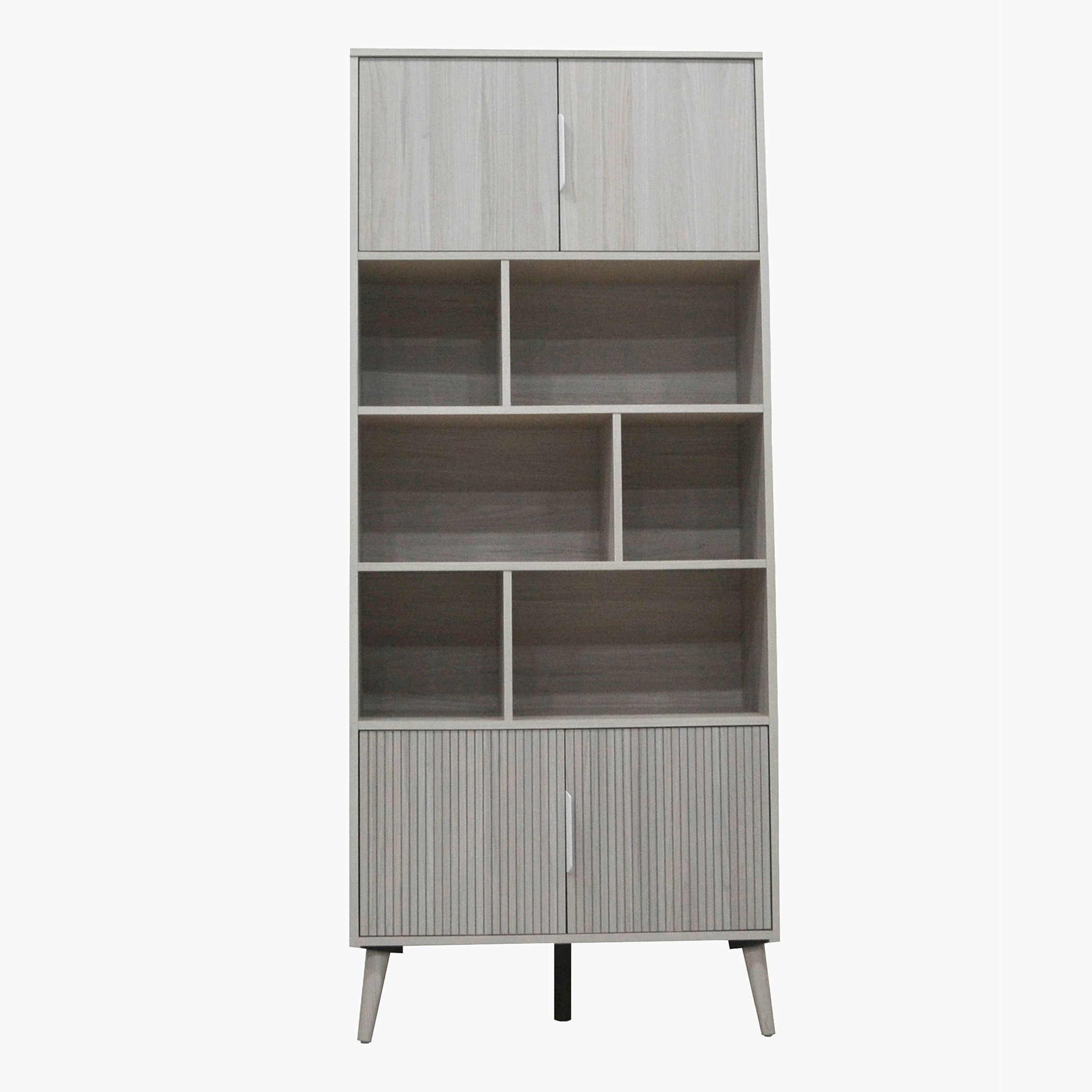 Movo Elmwood Bookcase with 4 Doors and Shelf-PROMO_HB_SA_HBX10_TH1000_NEW_031025-image-2