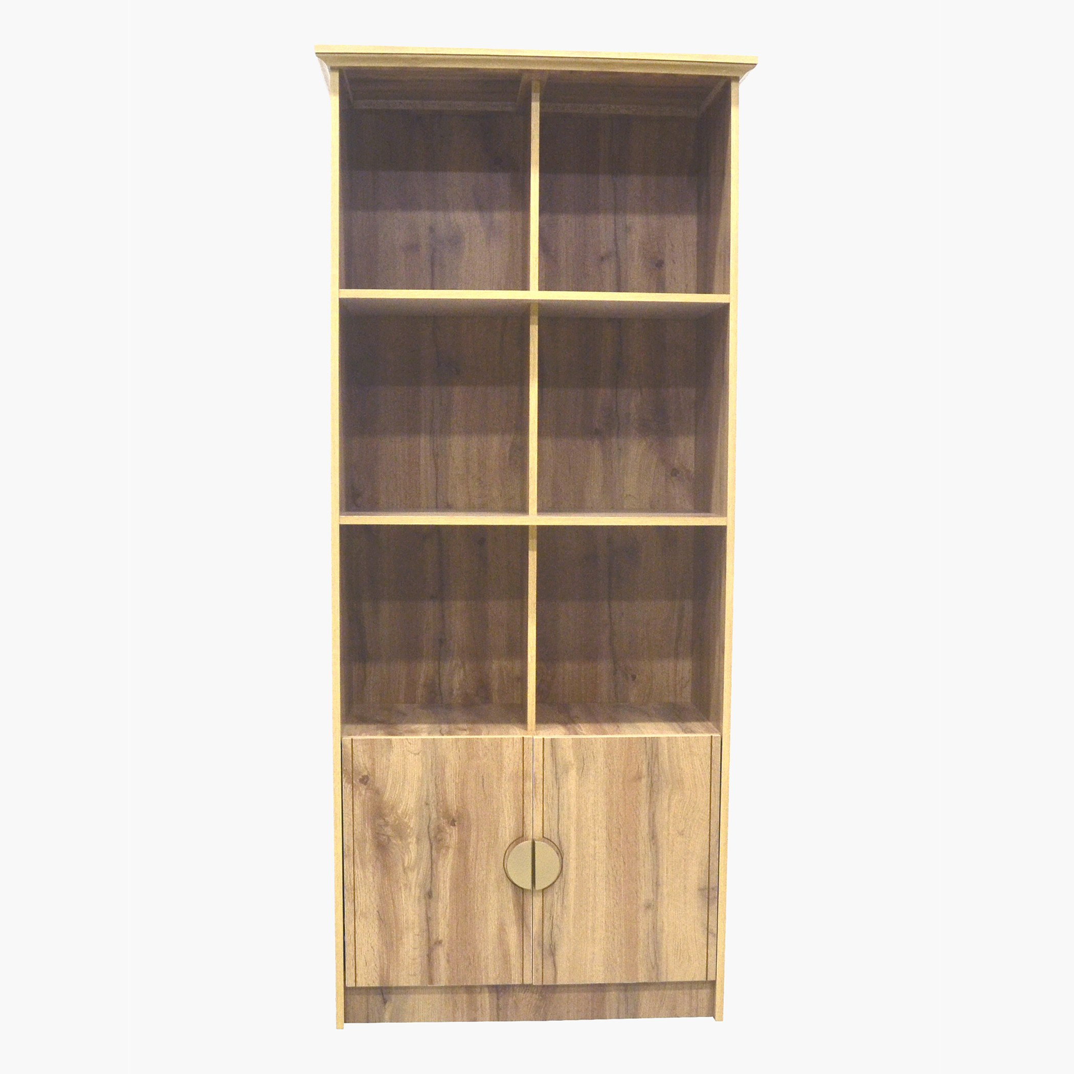 خزانة كتب ببابين من كارنيشن-hbxfurniture-office-bookcases-image-2