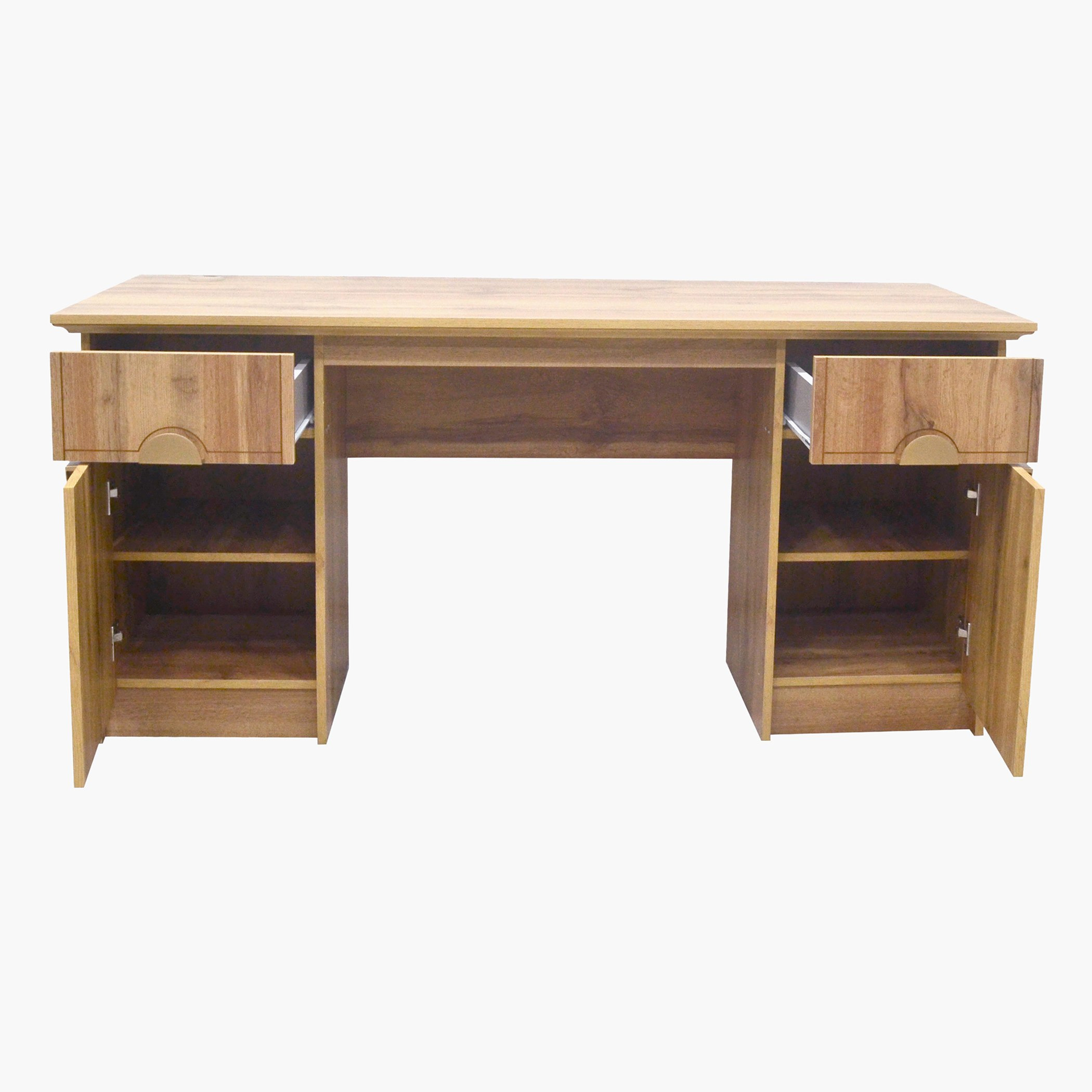 مكتب دراسة ببابين ودرجين من كارنيشن-hbxfurniture-office-desks-image-4