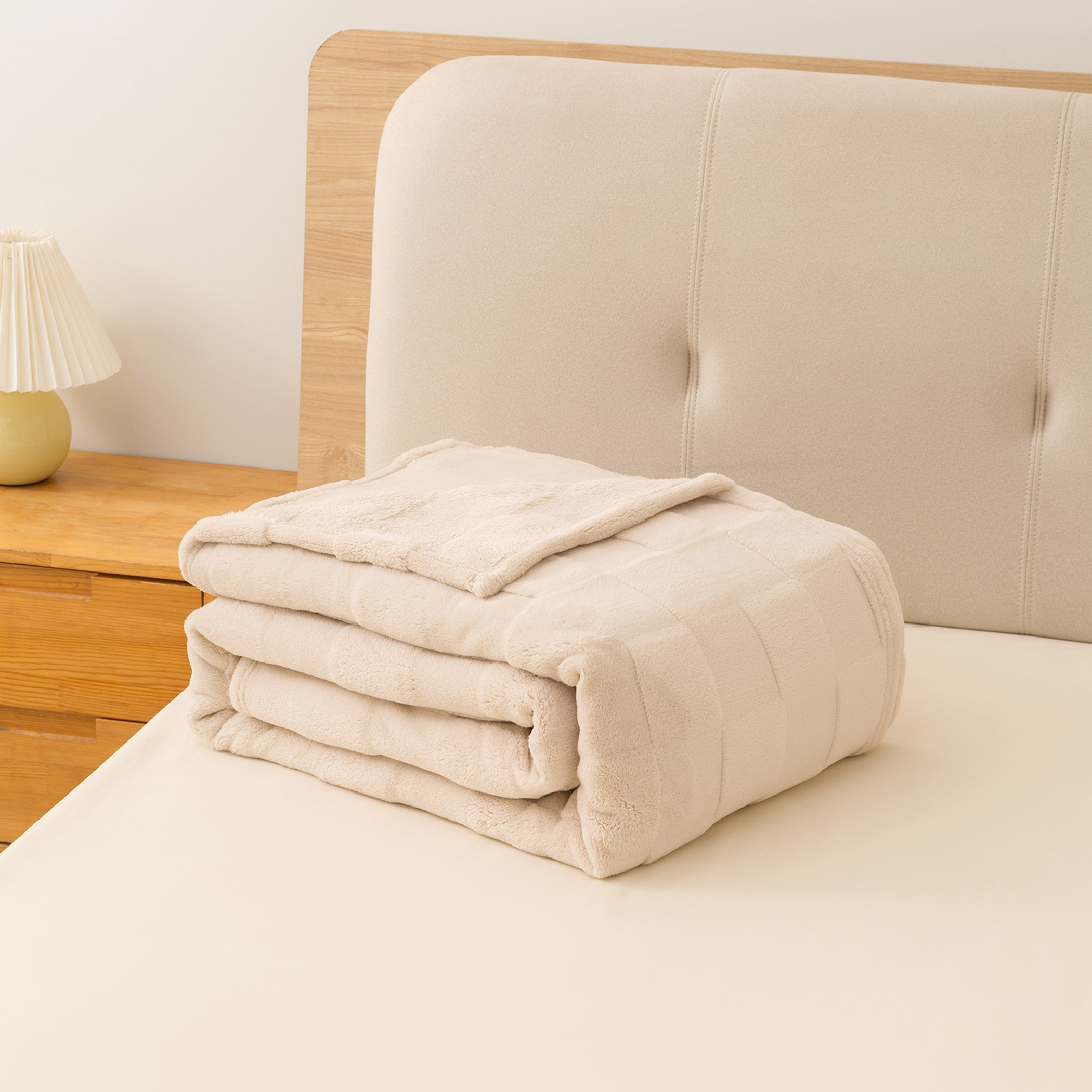 بطانية توين فرو أرنب بطبقة واحدة من كلاود سكلبتد - 150x200 سم-hbxhomeware-hbxbedroom-image-3