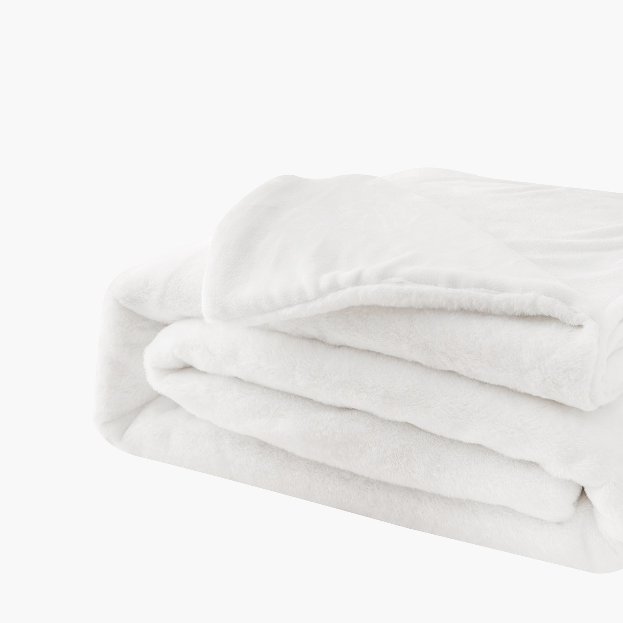Lla Ura Rabbit Fur Double Layer Twin Blanket - 150x220 cm-hbxhomeware-hbxbedroom-image-4