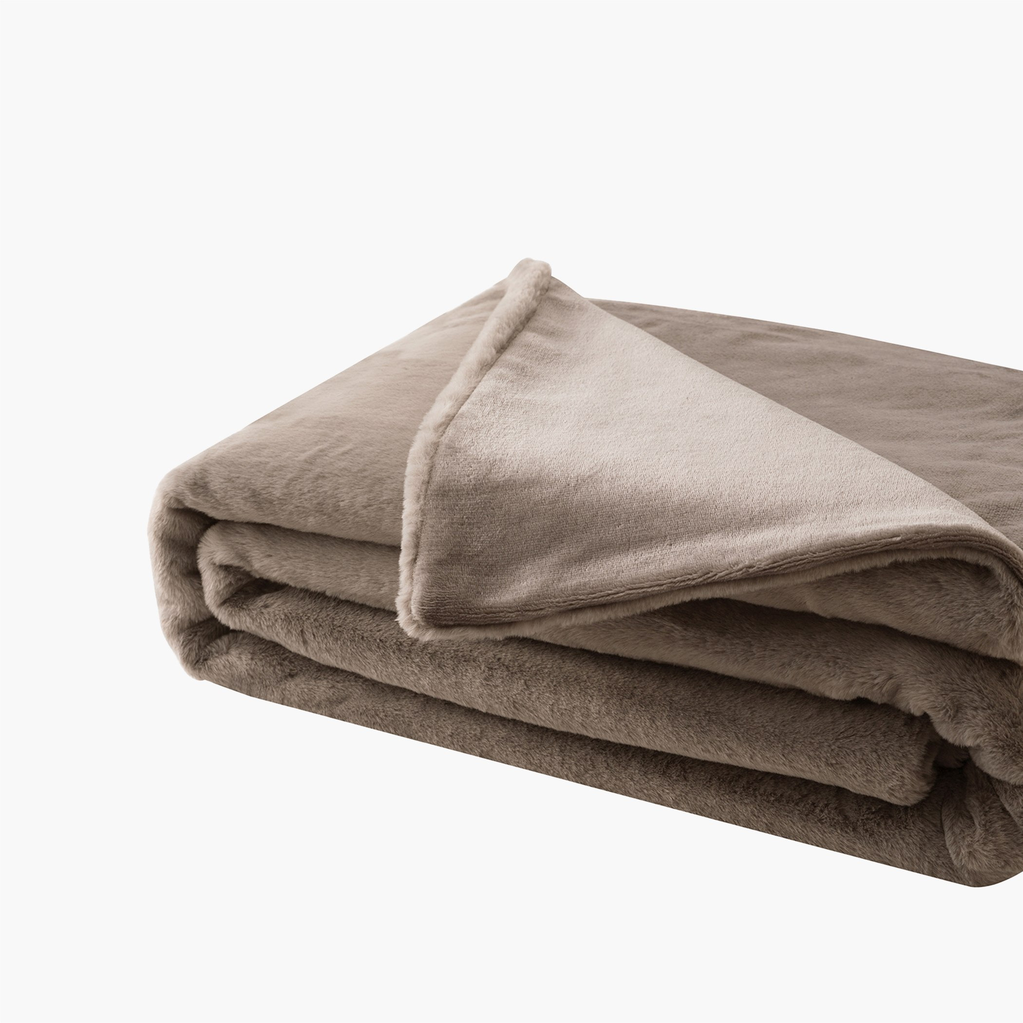 Lla Ura Rabbit Fur Double Layer King Blanket - 220x240 cm-hbxhomeware-hbxbedroom-image-4