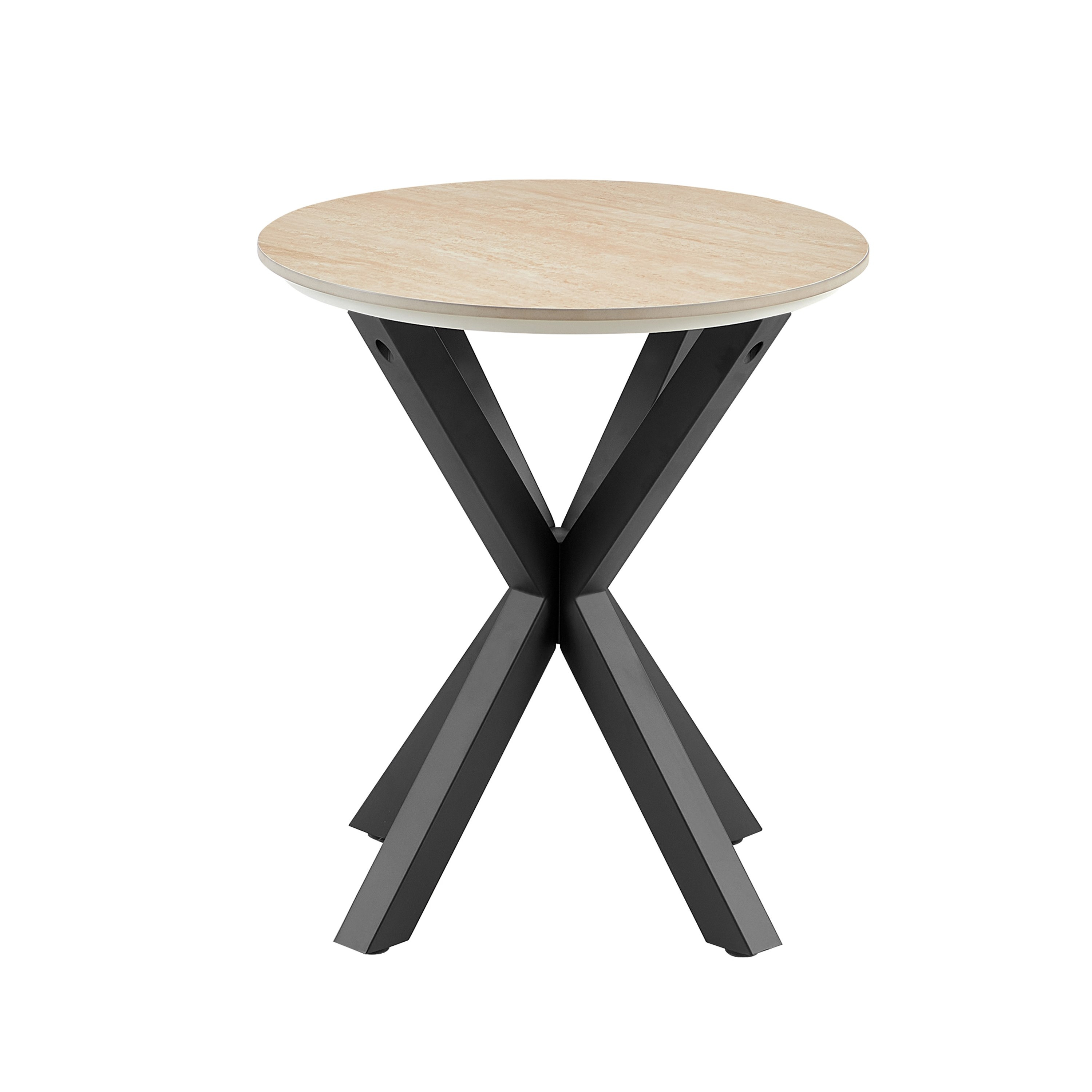 Belicia Round Sintered Stone End Table-hbxfurniture-livingroom-endtables-image-6