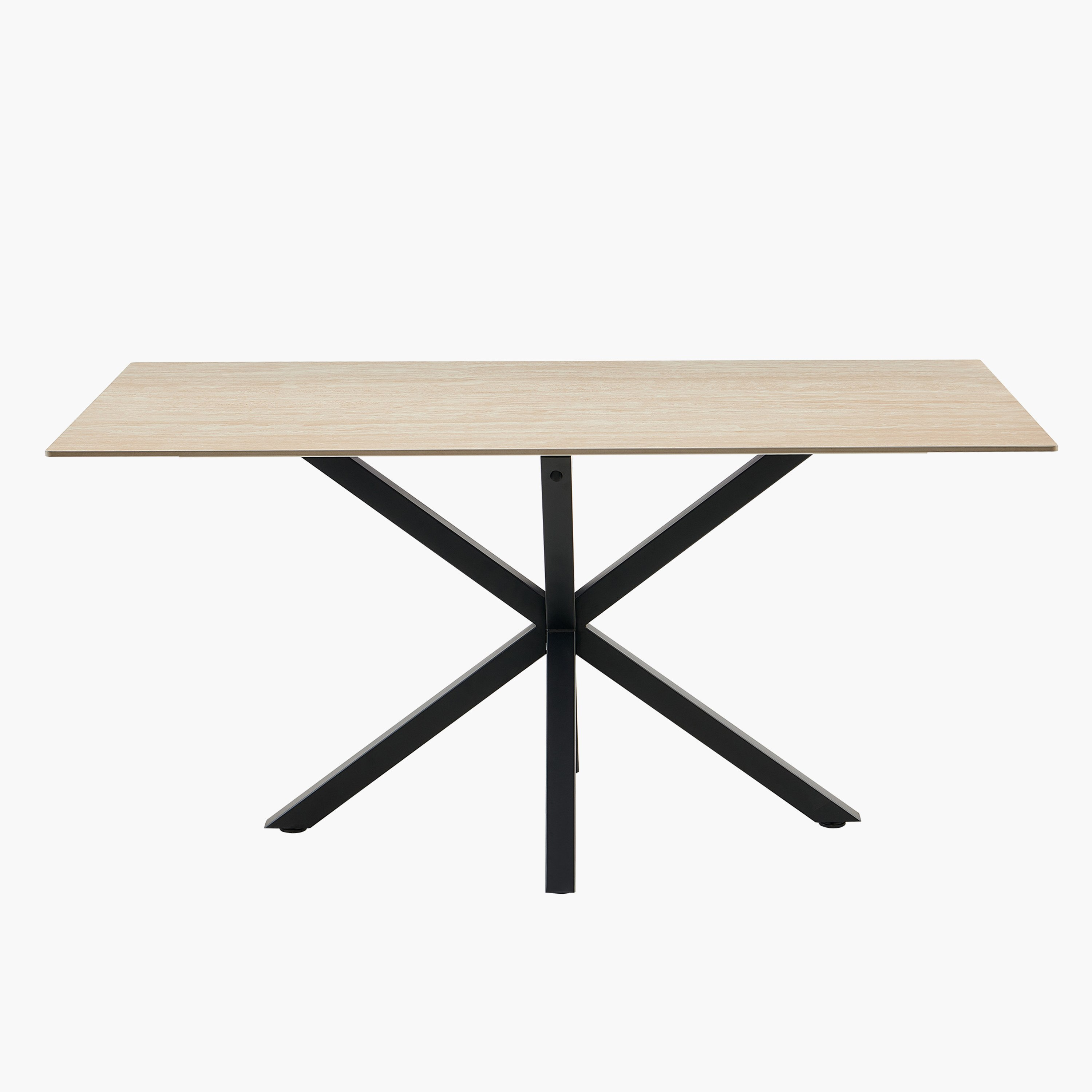 طقم سفرة 6 مقاعد من الحجر الملبد من بيليسيا-hbxfurniture-diningtablesandsets-diningsets-sixseater-image-3