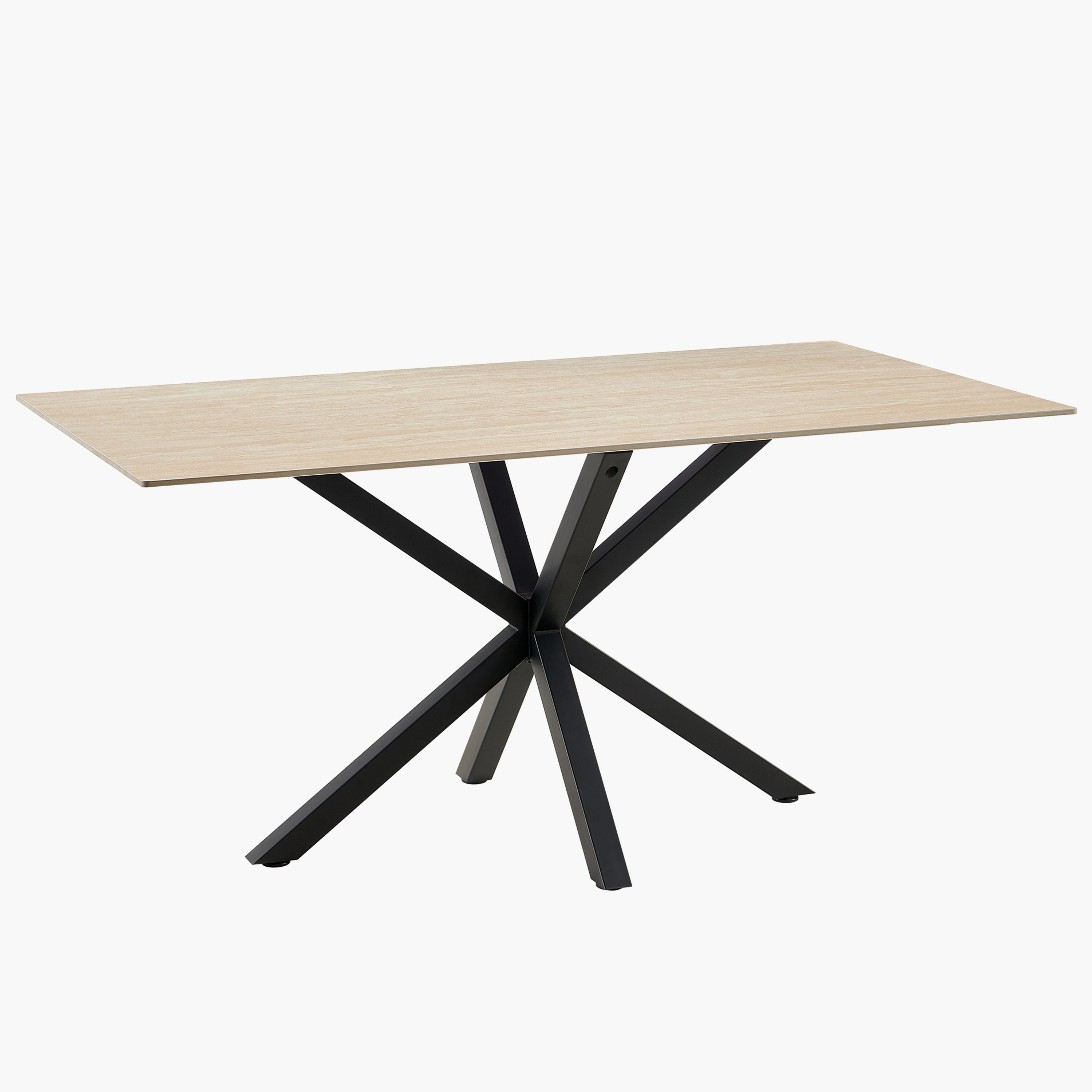 طقم سفرة 6 مقاعد من الحجر الملبد من بيليسيا-hbxfurniture-diningtablesandsets-diningsets-sixseater-image-6