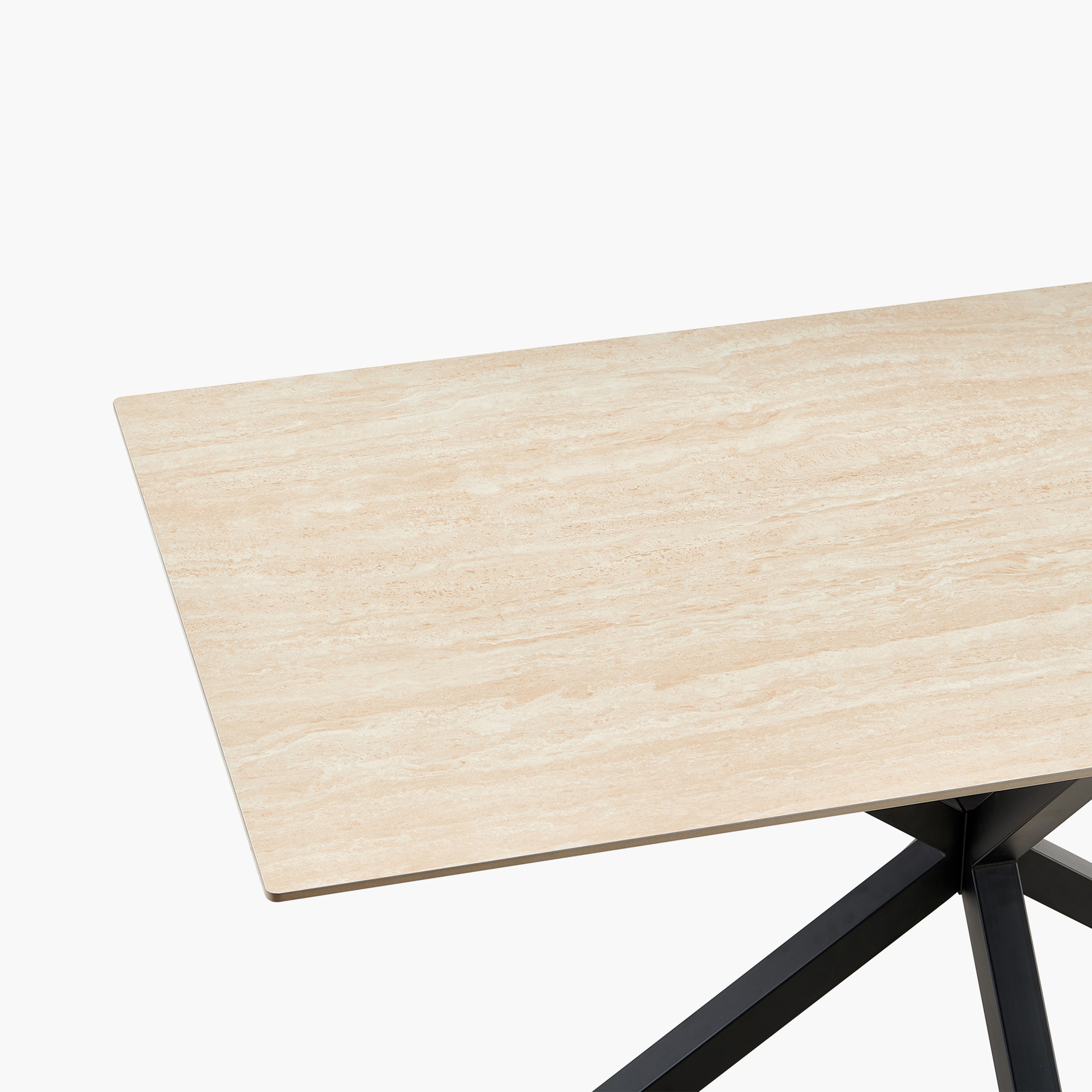 طقم سفرة 6 مقاعد من الحجر الملبد من بيليسيا-hbxfurniture-diningtablesandsets-diningsets-sixseater-image-9