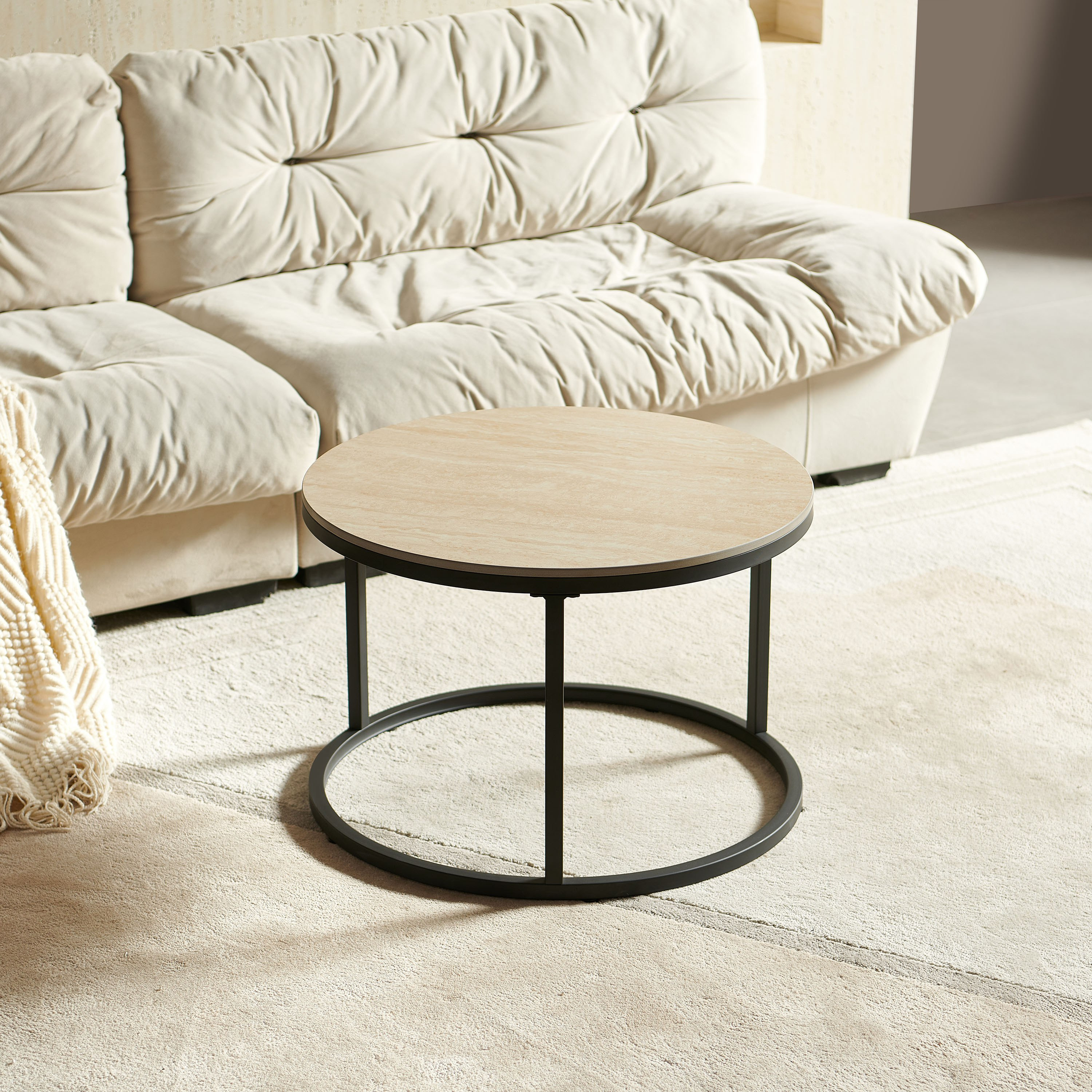 Belicia Sintered Stone Coffee Table - Set of 2-hbxlivingroom-tablesandstands-coffeetables-image-2