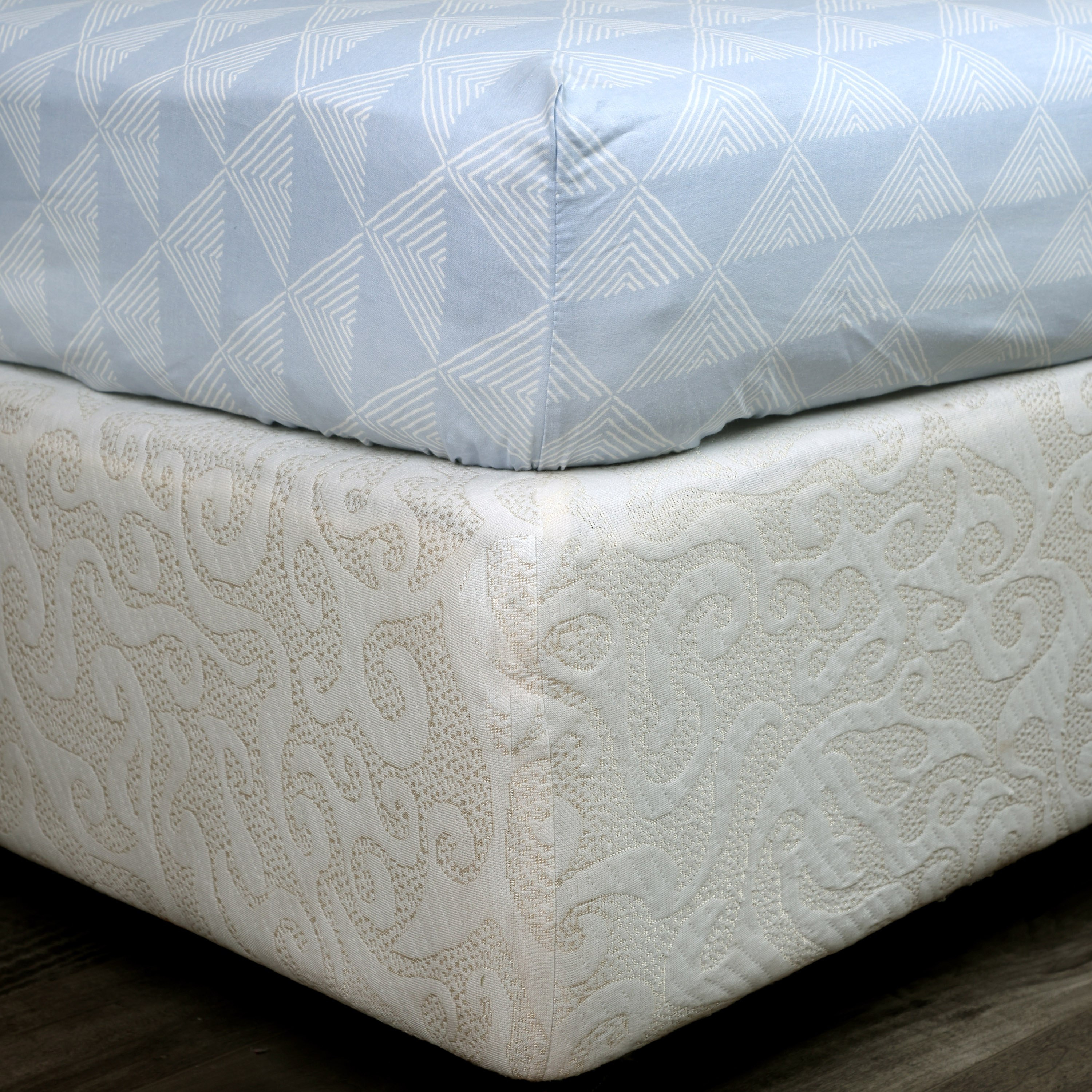 شرشف مطاطي توين قطن بطبعات بكسل من مالطا - 120x200+33 سم-hbxhomeware-hbxkidsandyouth-image-3