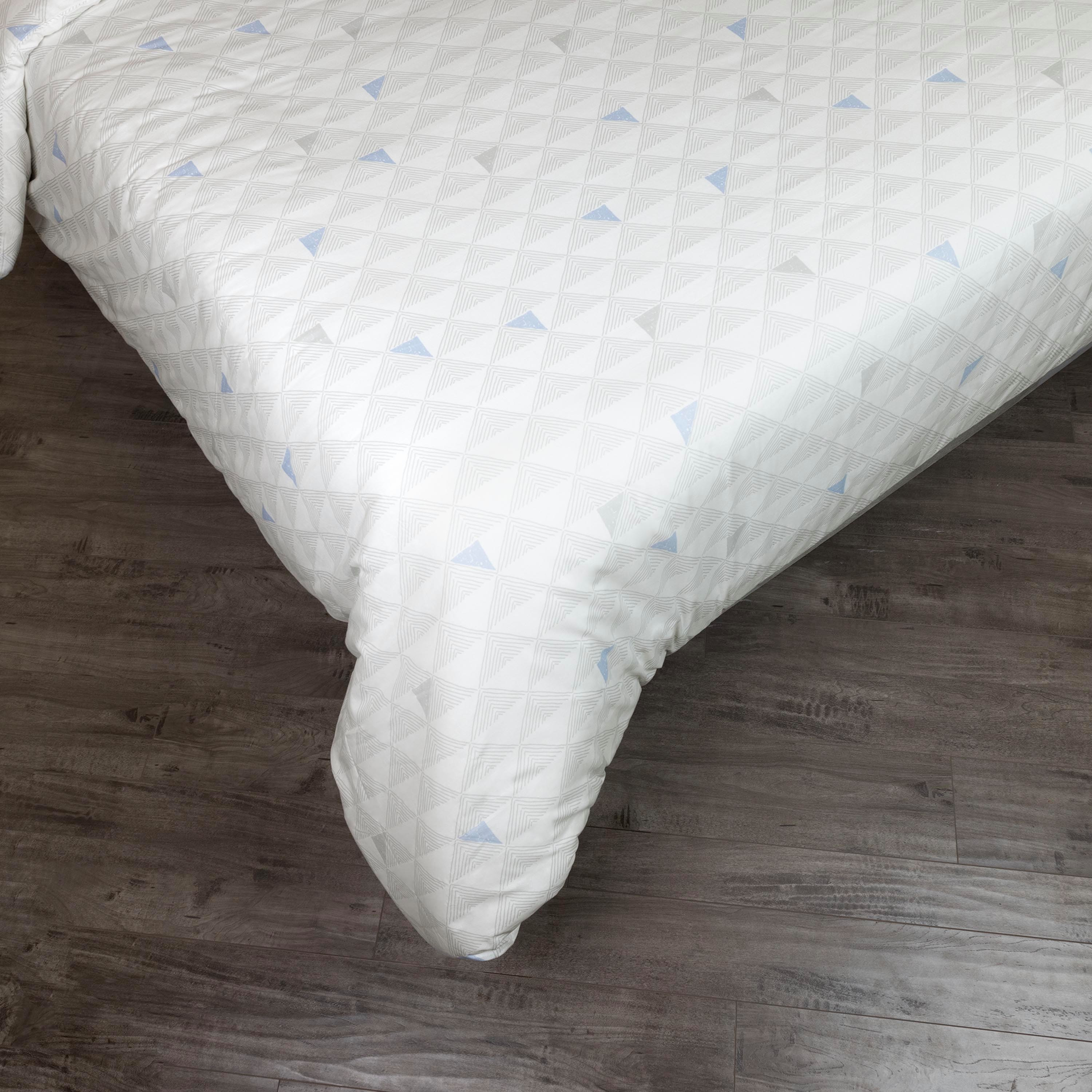 طقم غطاء لحاف توين قطن 3 قطع بطبعات بيكسيل من مالطا - 150x220 سم-hbxhomeware-hbxbedroom-image-3