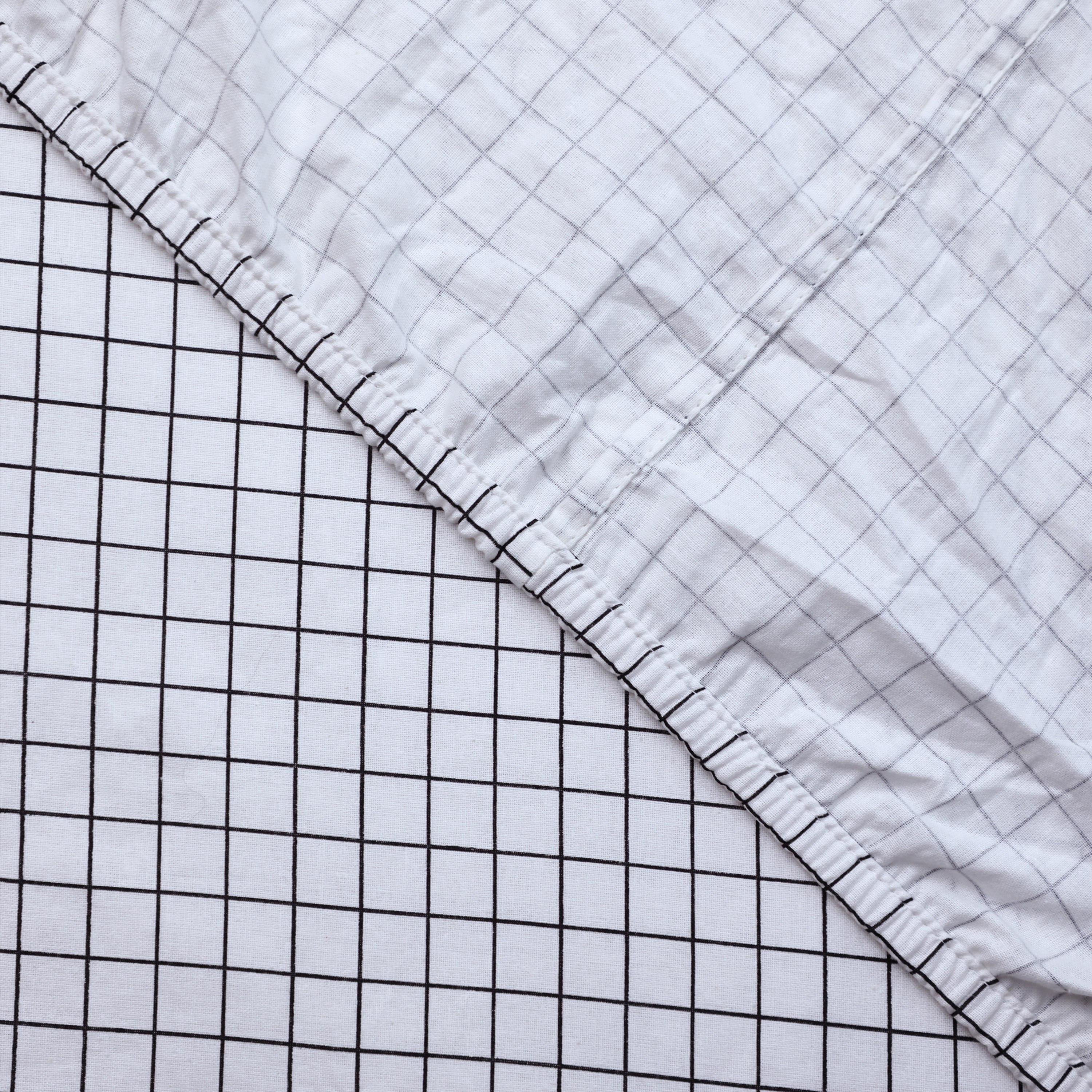 Malta Stripe Printed Cotton Twin Fitted Sheet - 120x200+33 cm-hbxhomeware-hbxkidsandyouth-image-5