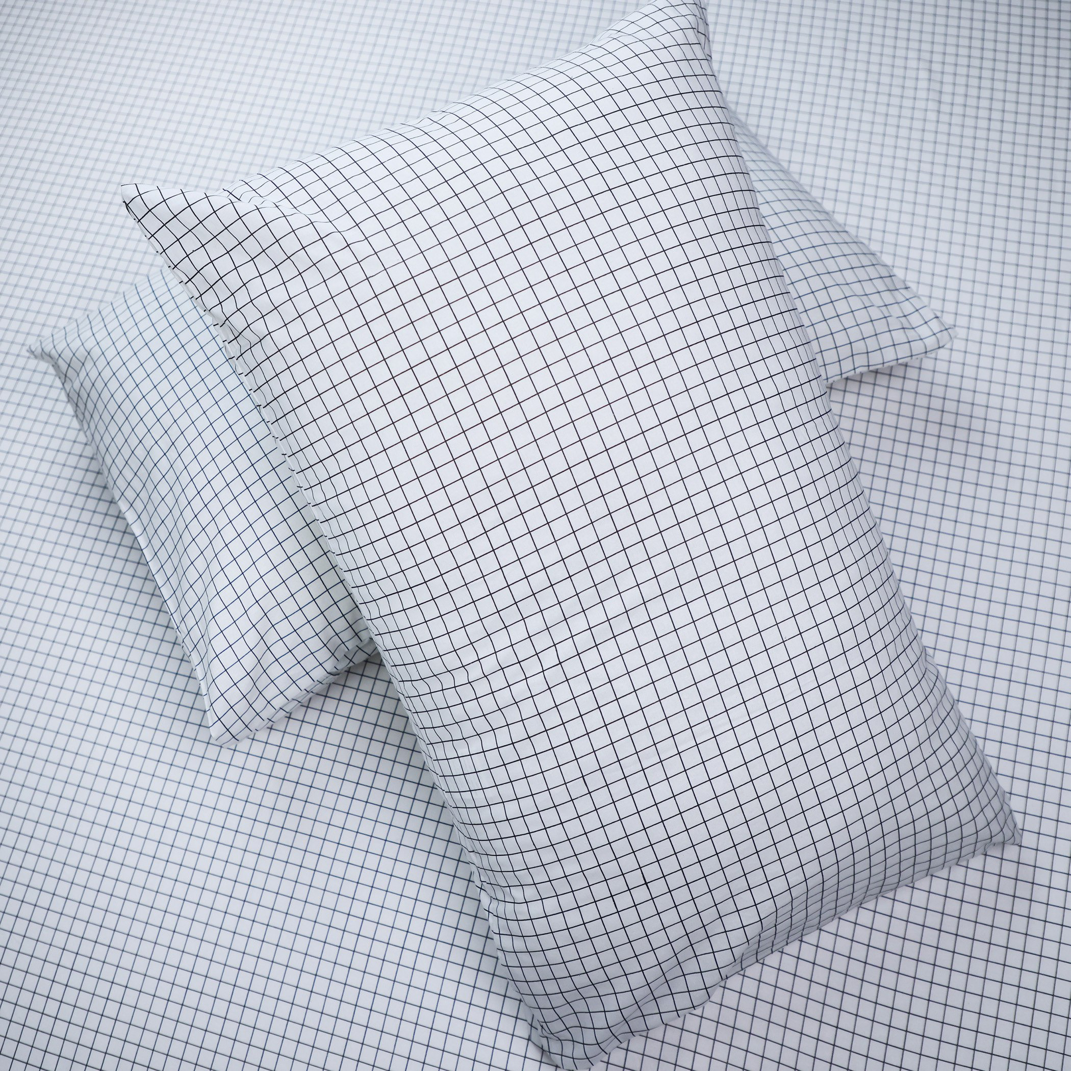 طقم غطاء وسادة قطن بطبعات مخططة قطعتين من مالطا - 50x75 سم-hbxhomeware-hbxbedroom-image-4