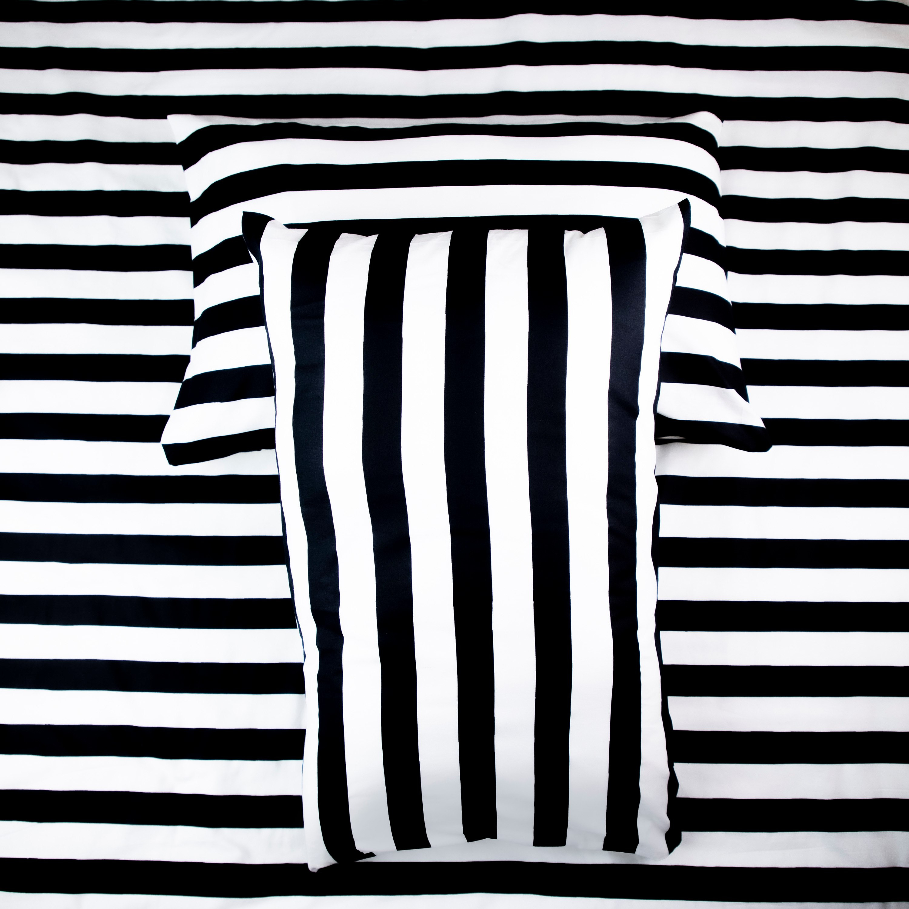 Malta 3-Piece Stripe Printed Cotton Twin Duvet Cover Set - 150x220 cm-hbxhomeware-hbxbedroom-image-6