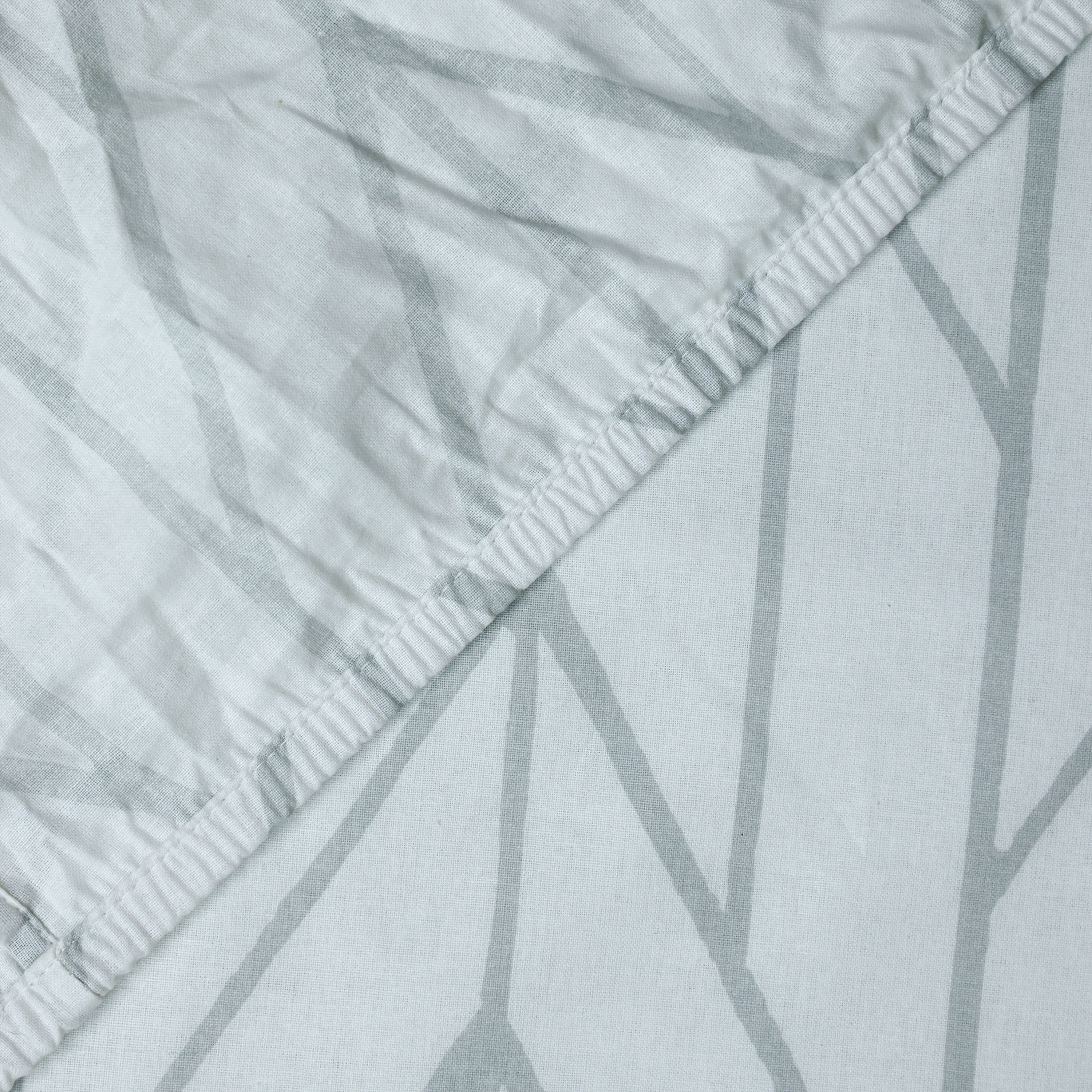 Malta Centrum Printed Cotton Twin Fitted Sheet - 120x200+33 cm-hbxhomeware-hbxkidsandyouth-image-4