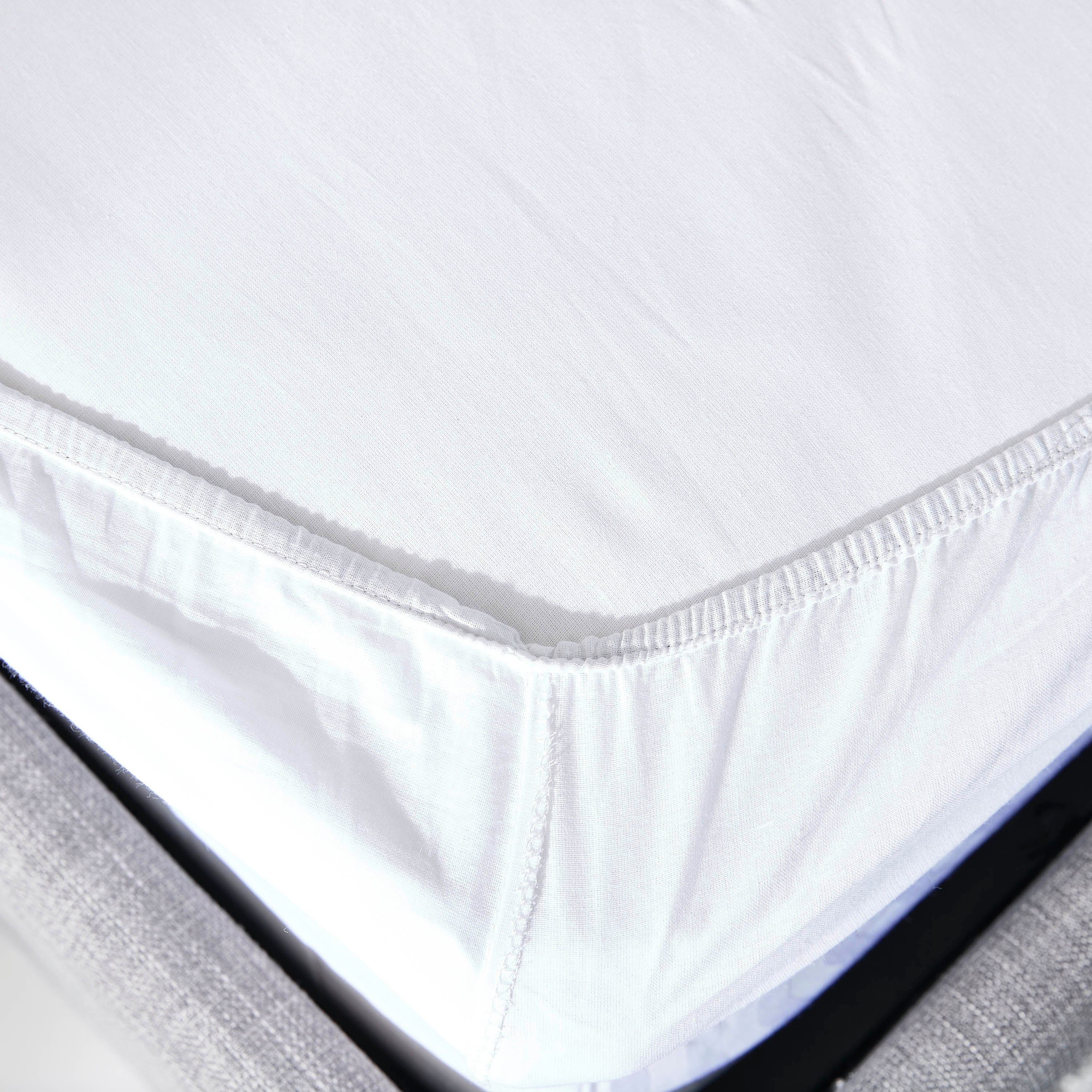 شرشف مطاطي سوبر كينج قطن سادة من بالينا - 200x200+33 سم-hbxhomeware-hbxbedroom-image-3