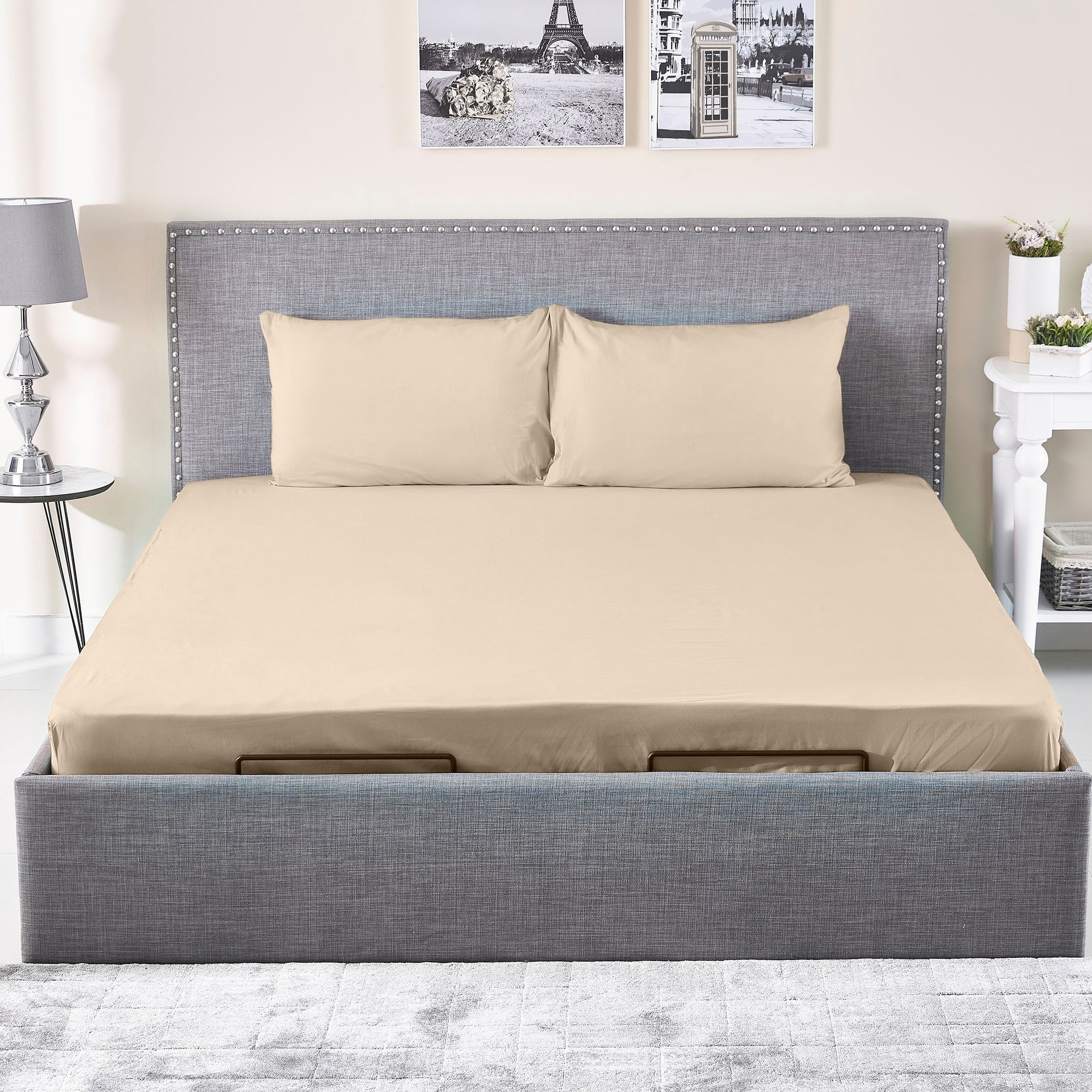 طقم أغطية وسائد قطن قطعتين سادة من بالينا - 50x75 سم-hbxhomeware-hbxbedroom-image-4