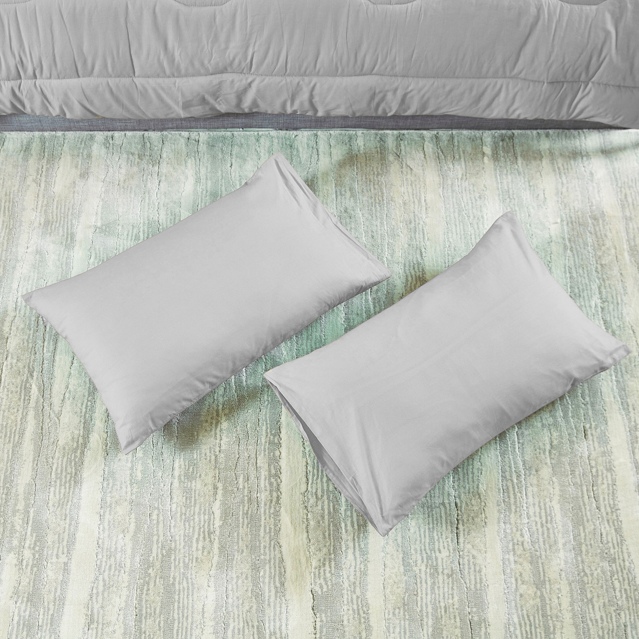 Ballina 3-Piece Solid Cotton King Comforter Set - 220x240 cm-hbxhomeware-hbxbedroom-image-4