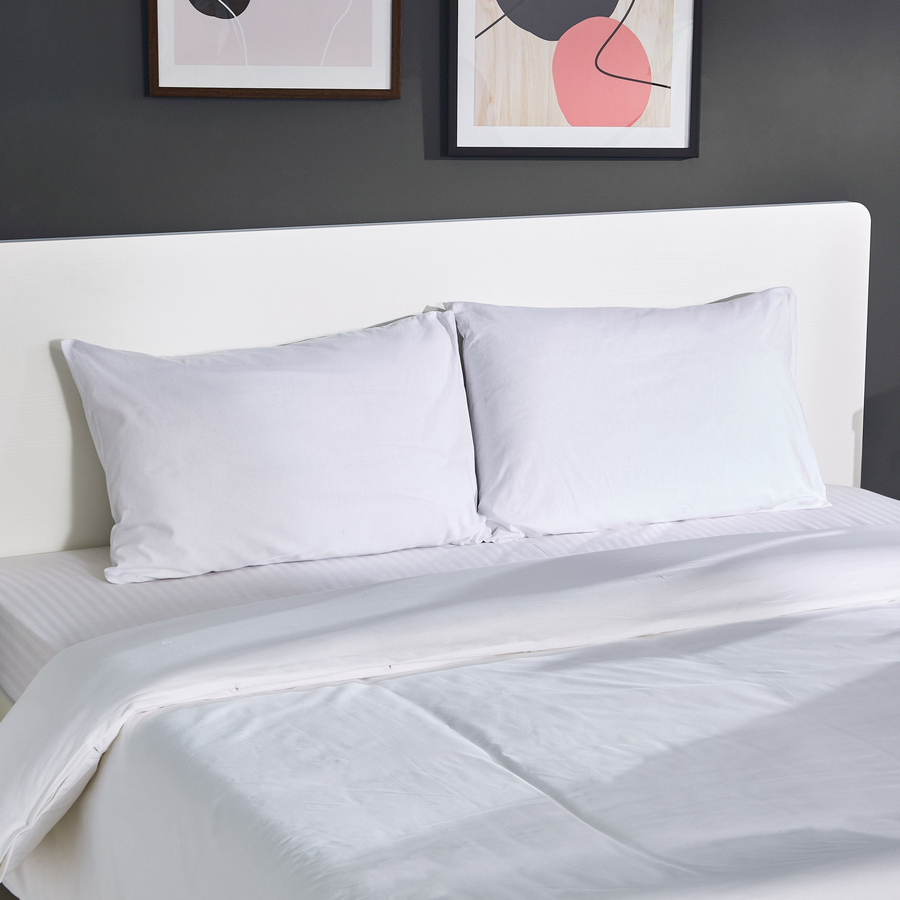 Ballina 3-Piece Solid Cotton Queen and King Duvet Cover Set - 220x220 cm-hbxhomeware-hbxbedroom-image-1
