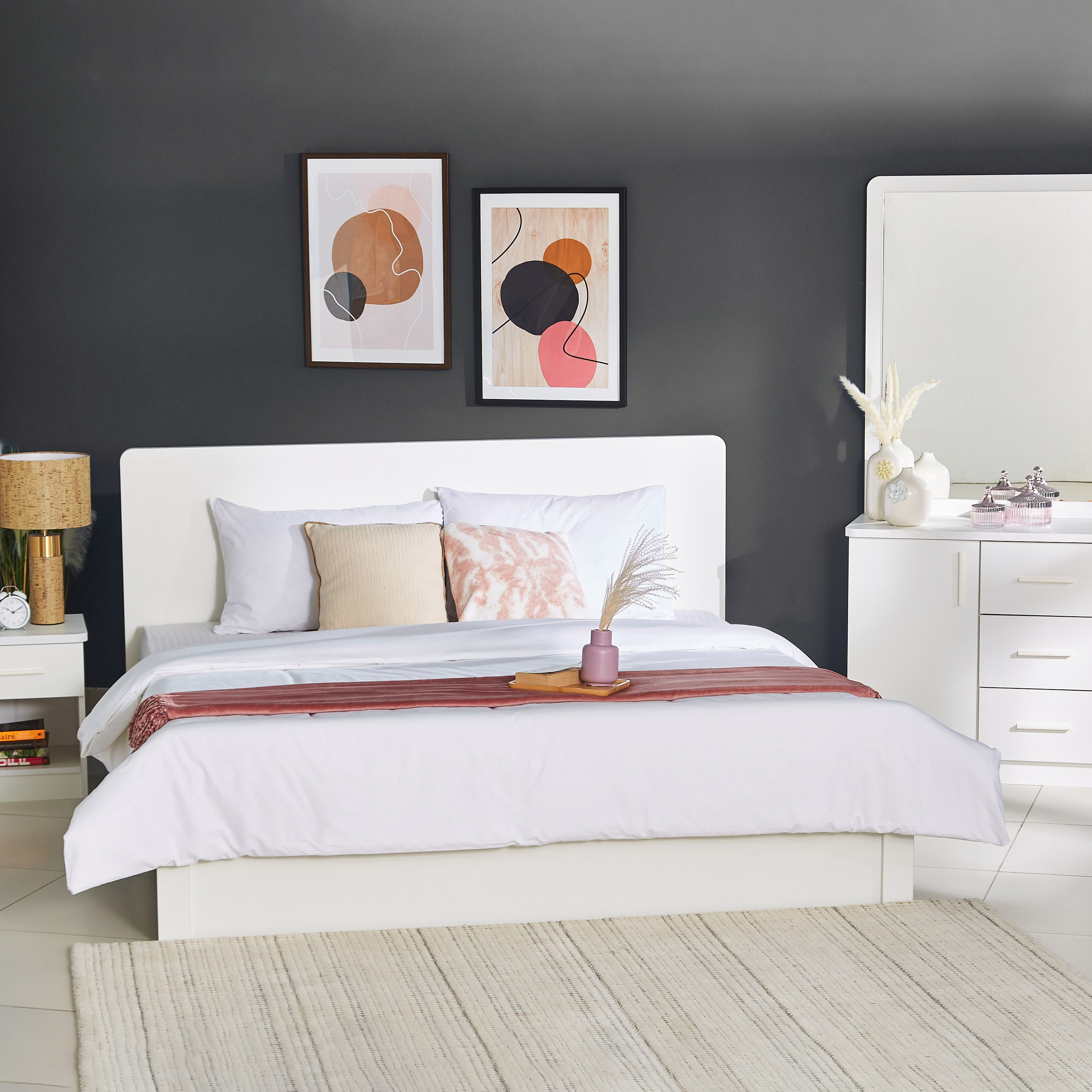 Ballina 3-Piece Solid Cotton Super King Duvet Cover Set - 240x220 cm-hbxhomeware-hbxbedroom-image-6