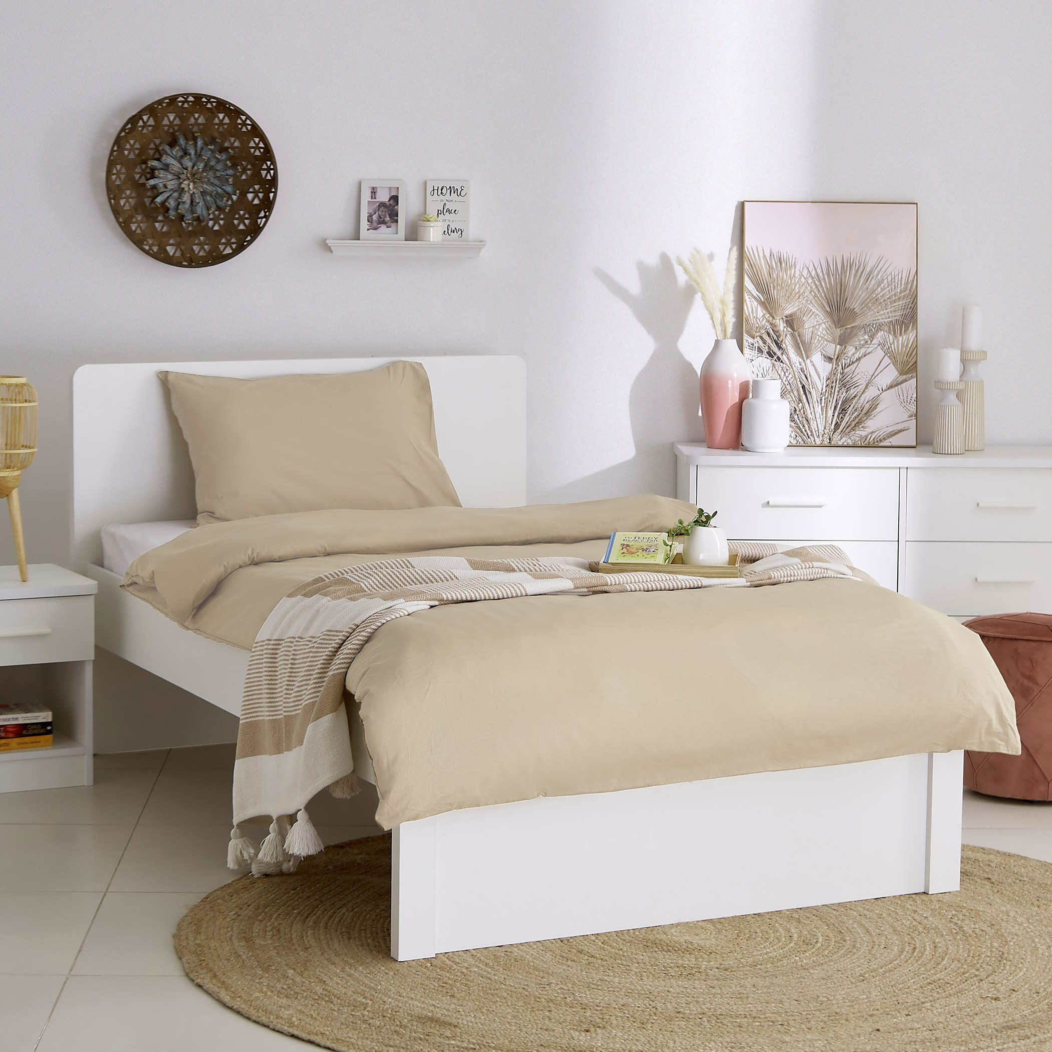 Ballina 2-Piece Solid Cotton Single Duvet Cover Set - 135x200 cm-hbxhomeware-hbxbedroom-image-5