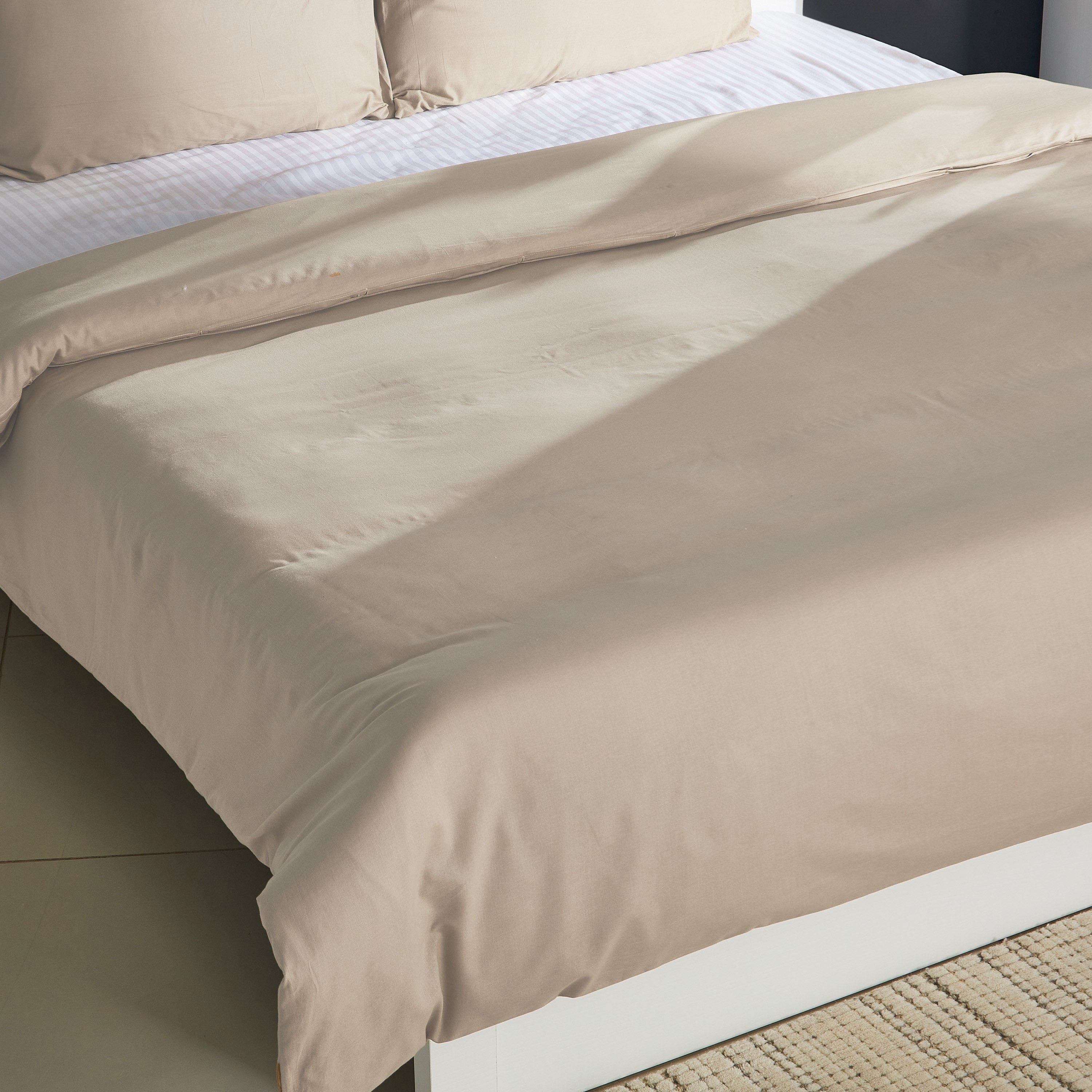 Ballina 3-Piece Solid Cotton Twin Duvet Cover Set - 150x220 cm-hbxhomeware-hbxbedroom-image-3