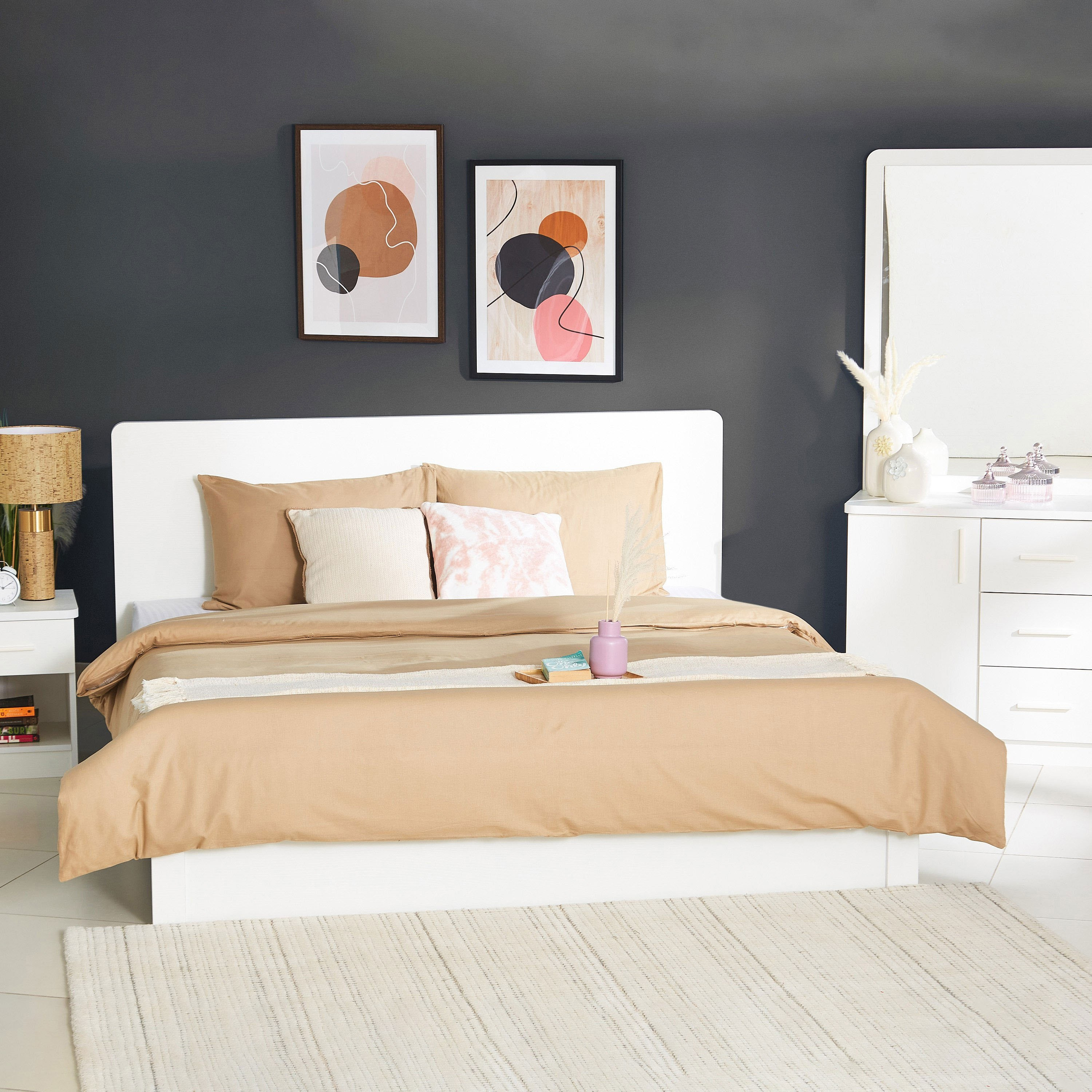 Ballina 3-Piece Solid Cotton Twin Duvet Cover Set - 150x220 cm-hbxhomeware-hbxbedroom-image-6
