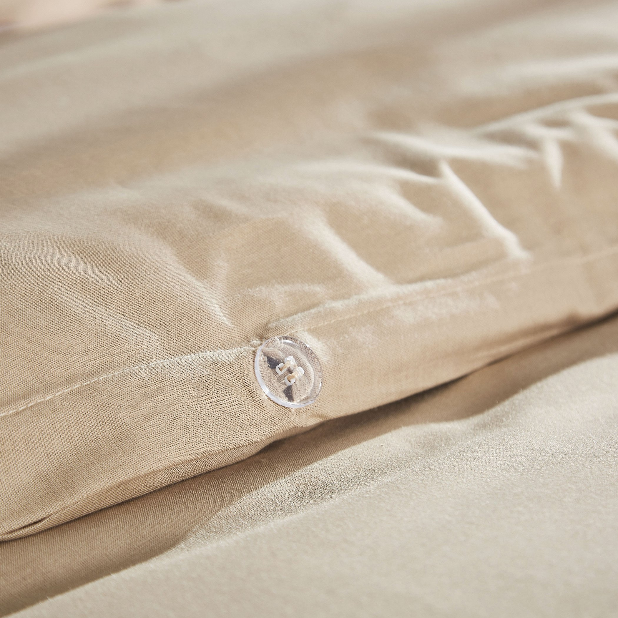 طقم غطاء لحاف قطن سوبر كينج 3 قطع سادة من بالينا - 240x220 سم-hbxhomeware-hbxbedroom-image-5