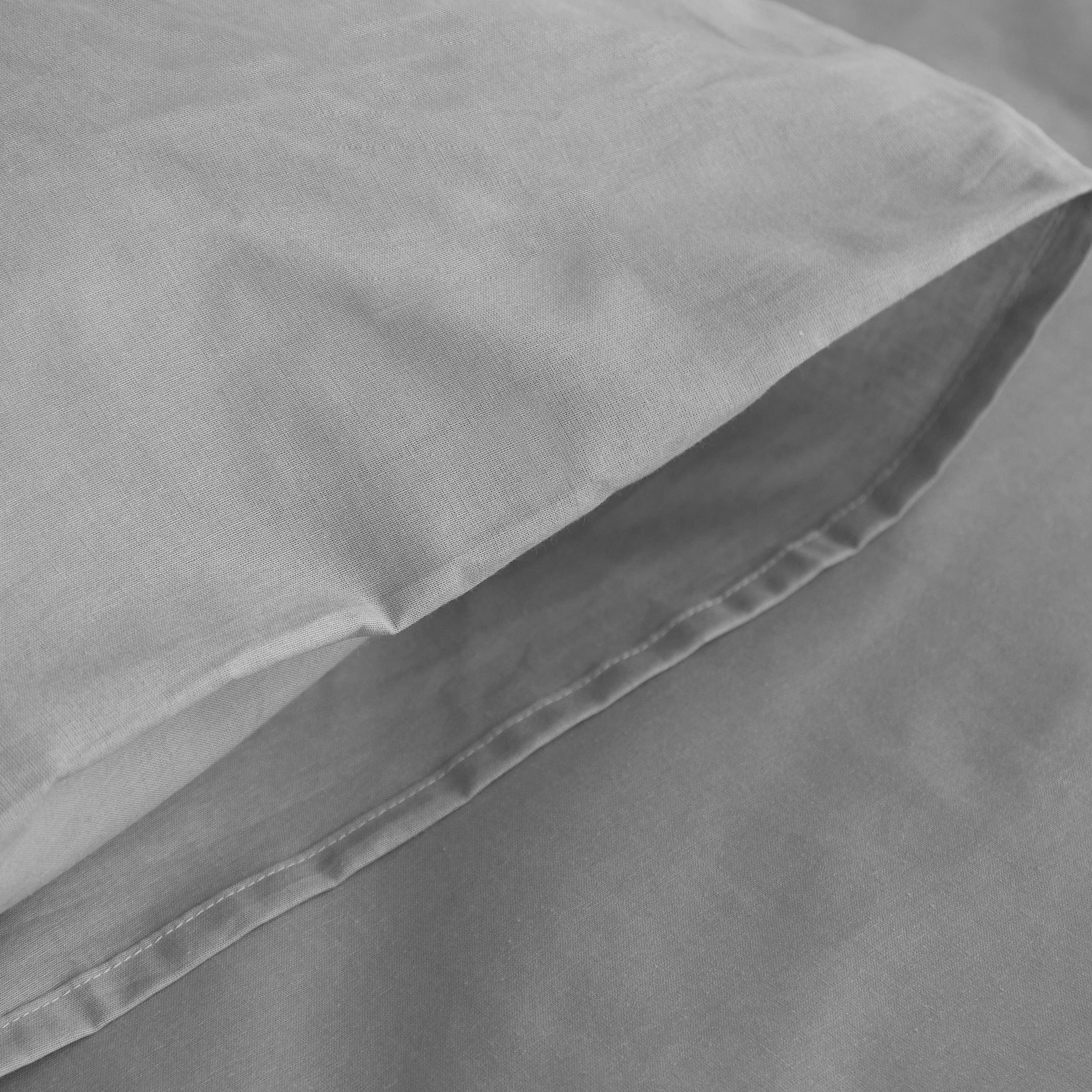 Ballina 2-Piece Solid Cotton Single Duvet Cover Set - 135x200 cm-hbxhomeware-hbxbedroom-image-4