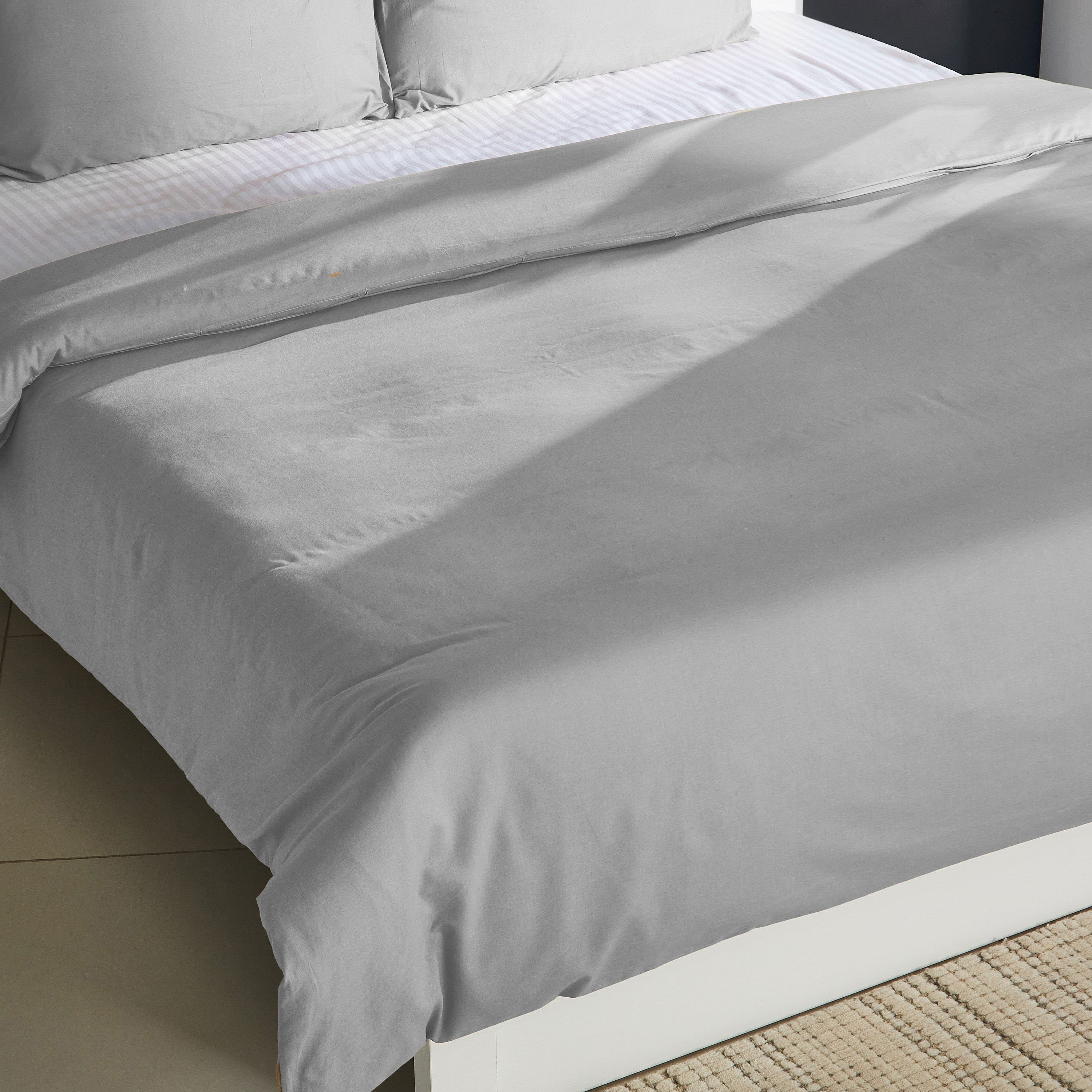 Ballina 3-Piece Solid Cotton Twin Duvet Cover Set - 150x220 cm-hbxhomeware-hbxbedroom-image-3